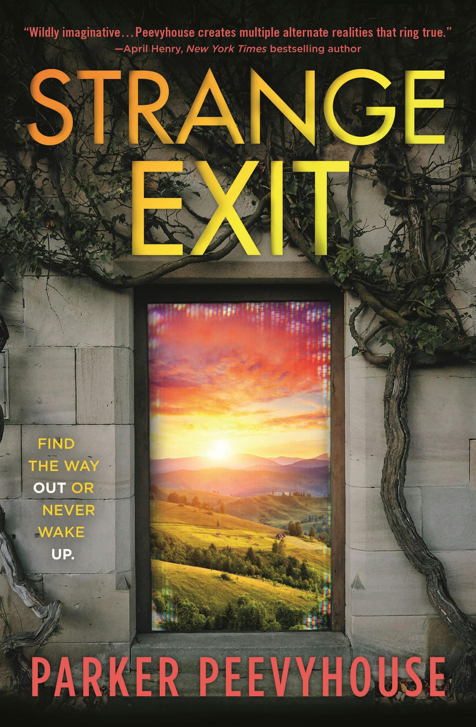 Cover for the book titled as: Strange Exit