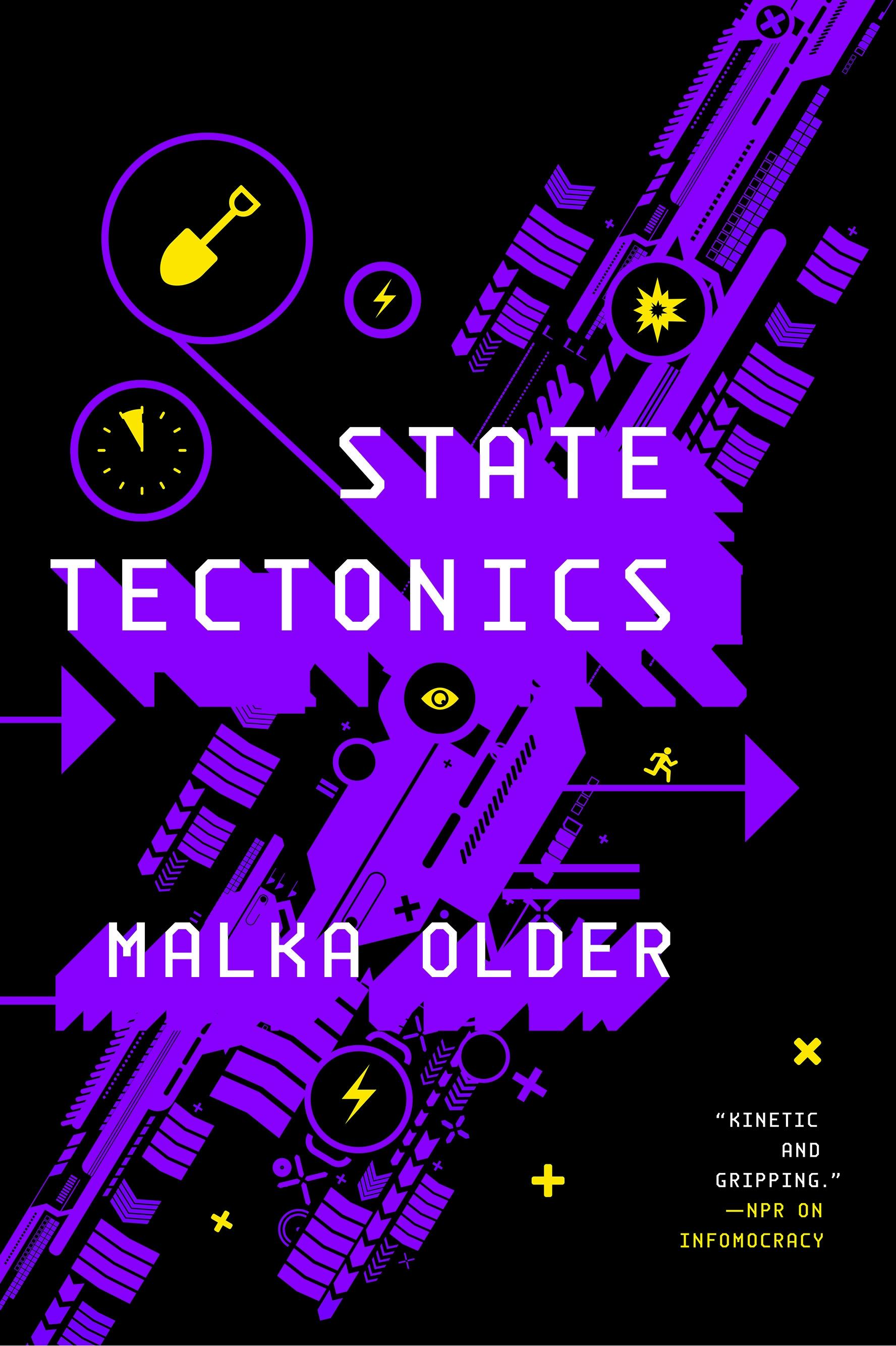 Cover for the book titled as: State Tectonics
