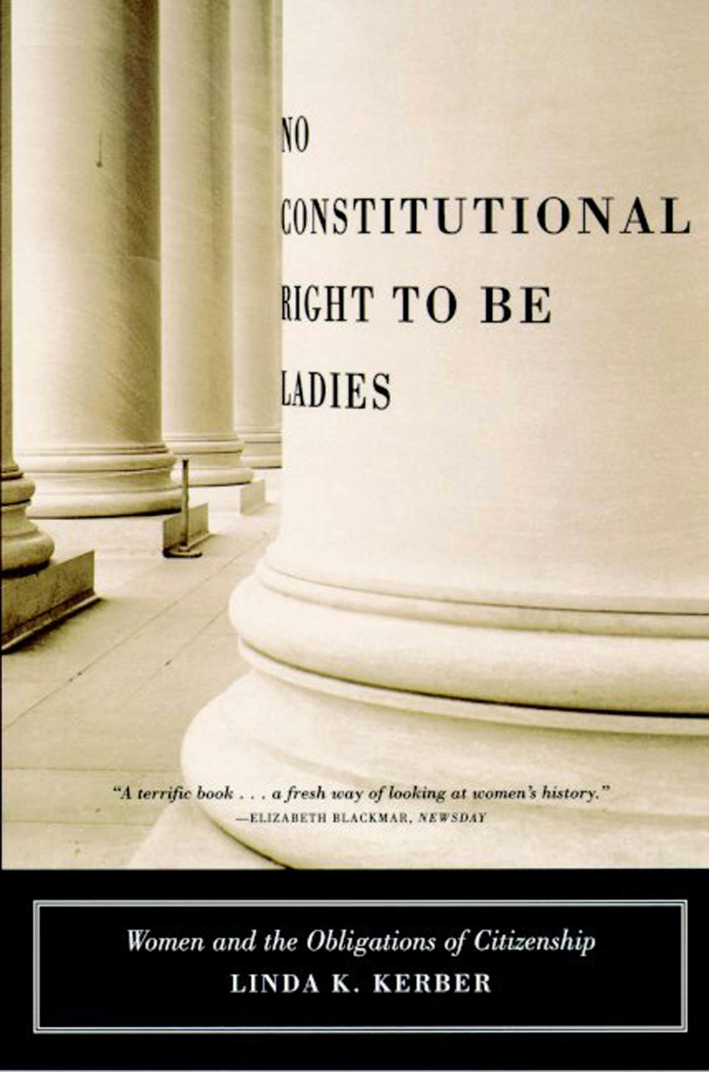 No Constitutional Right to Be Ladies