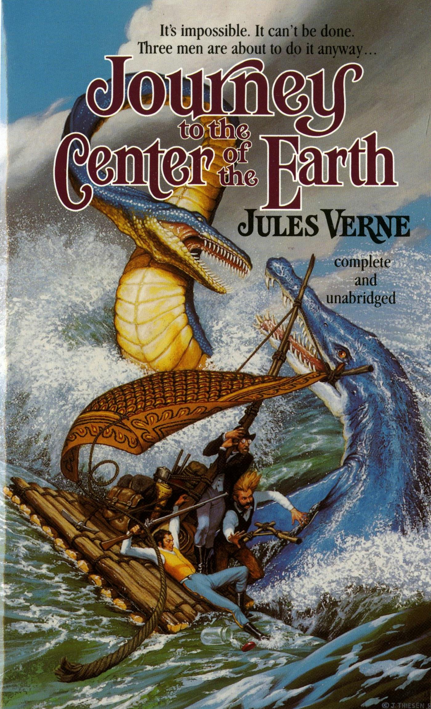 journey to the center of the earth novel
