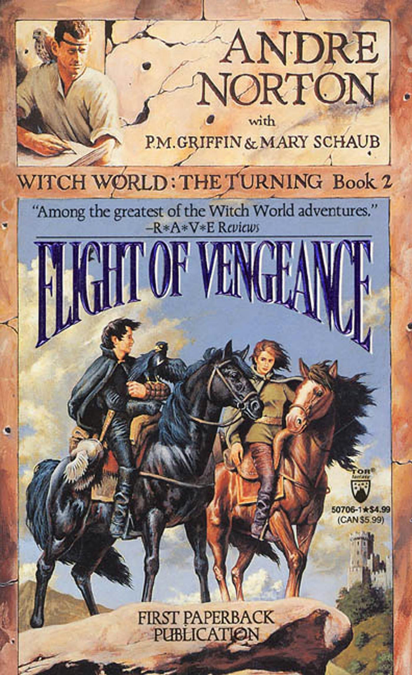 Cover for the book titled as: Flight of Vengeance