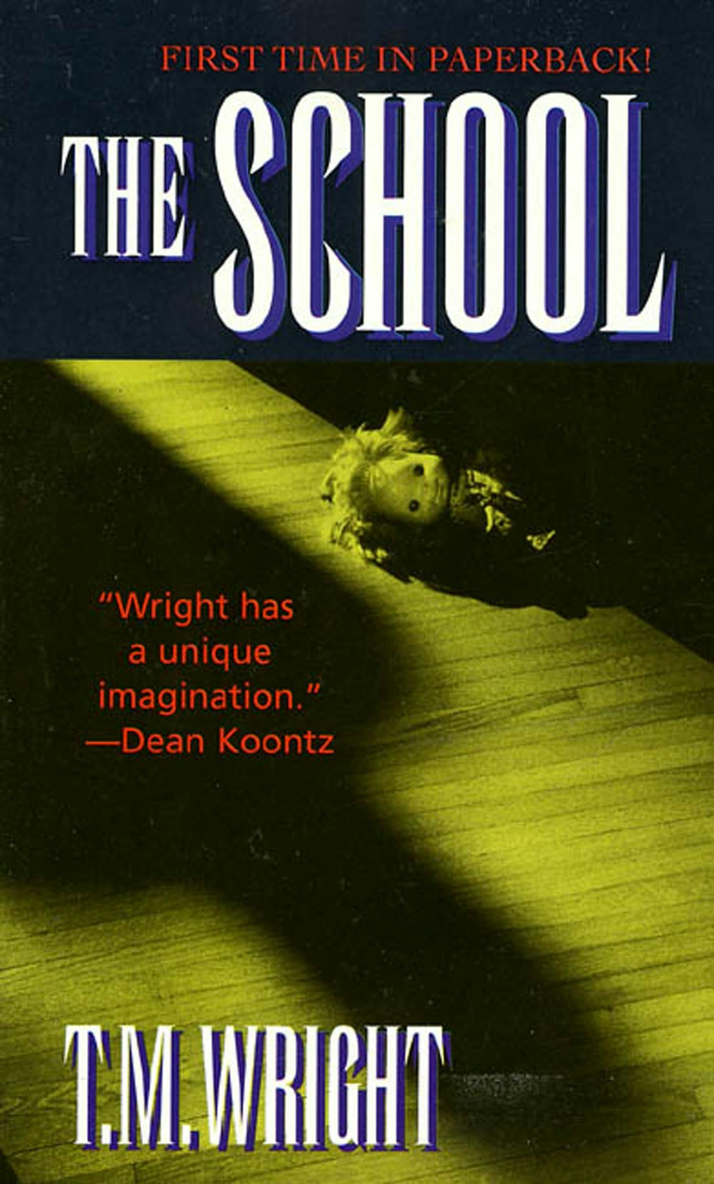 Cover for the book titled as: The School