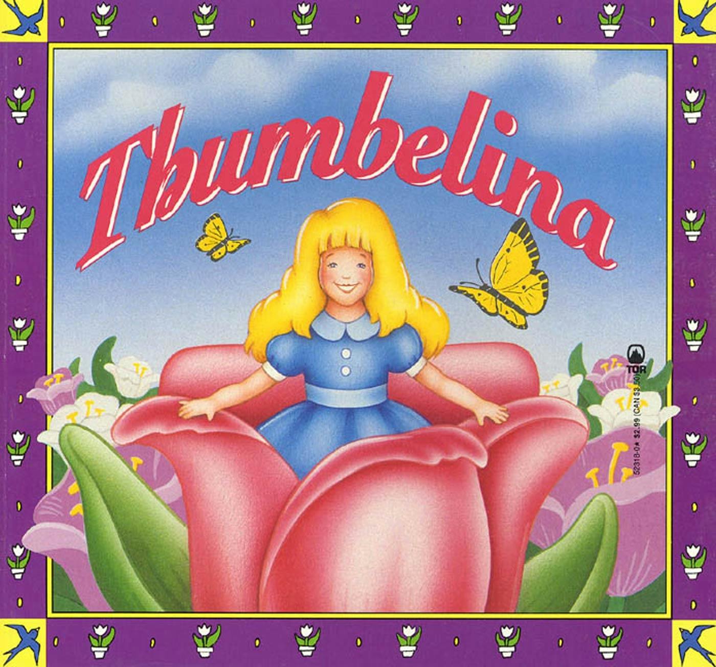 Cover for the book titled as: Thumbelina