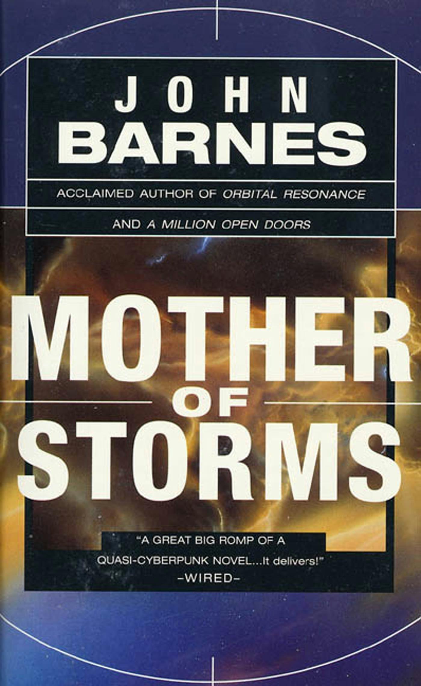Cover for the book titled as: Mother of Storms
