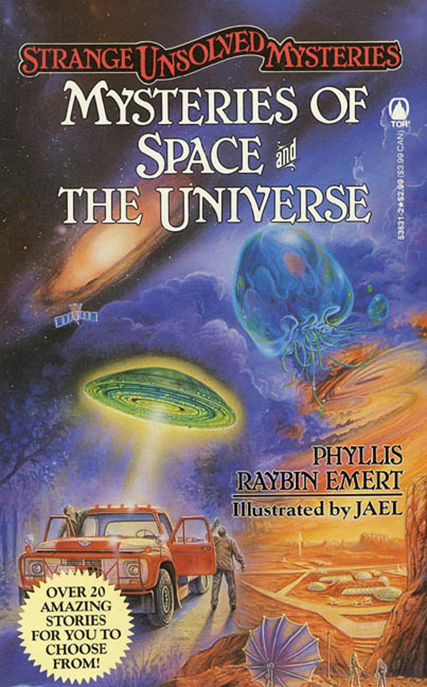 Cover for the book titled as: Mysteries of Space and the Universe