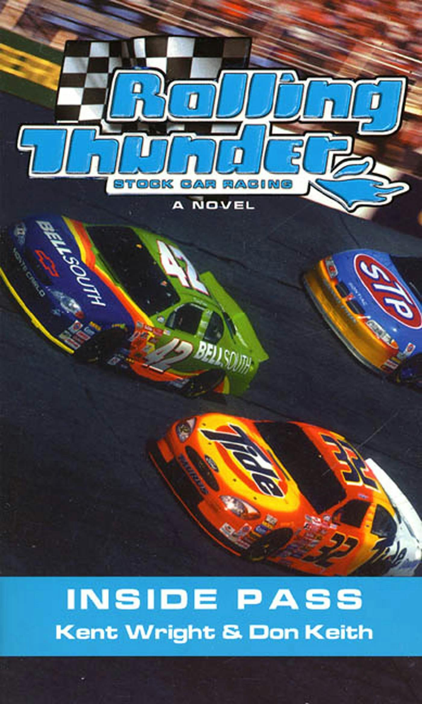 Cover for the book titled as: Rolling Thunder Stock Car Racing: Inside Pass