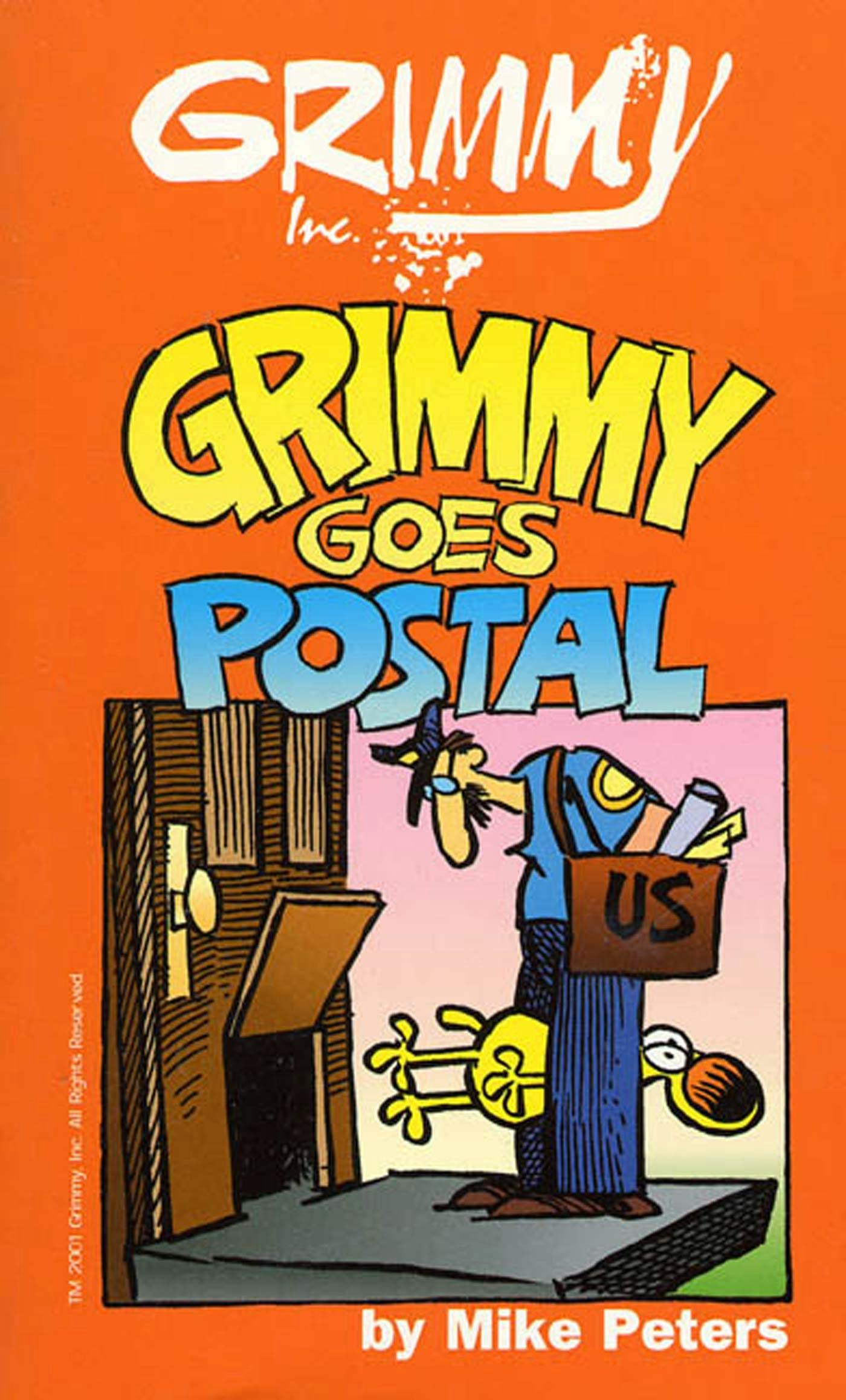 Cover for the book titled as: Grimmy: Grimmy Goes Postal