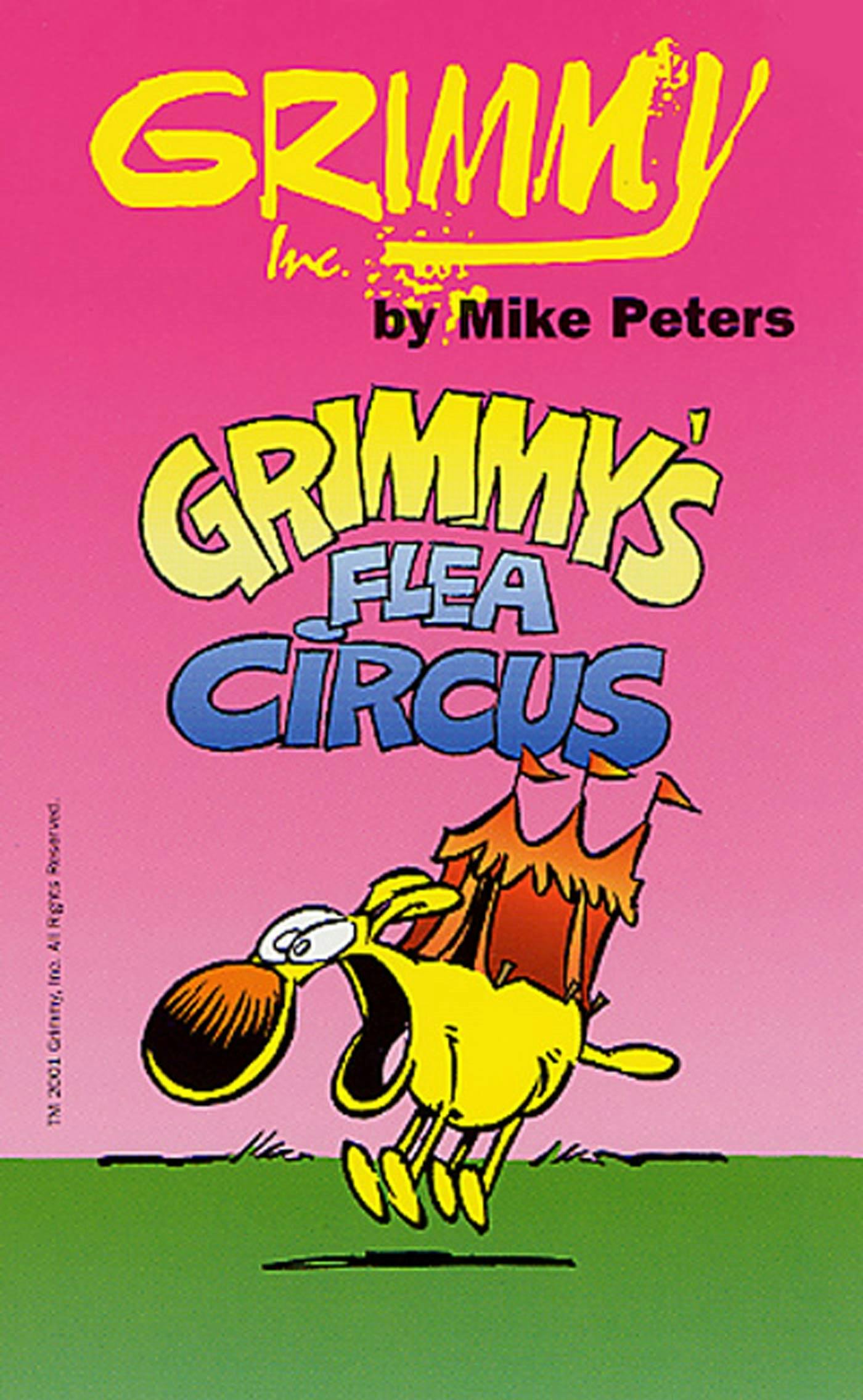 Cover for the book titled as: Grimmy: Grimmy's Flea Circus