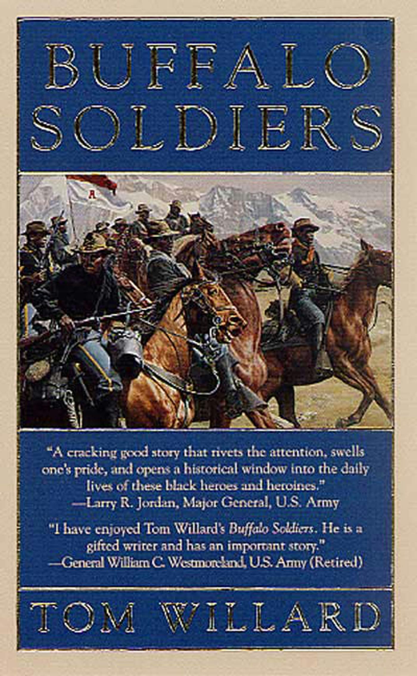Cover for the book titled as: Buffalo Soldiers