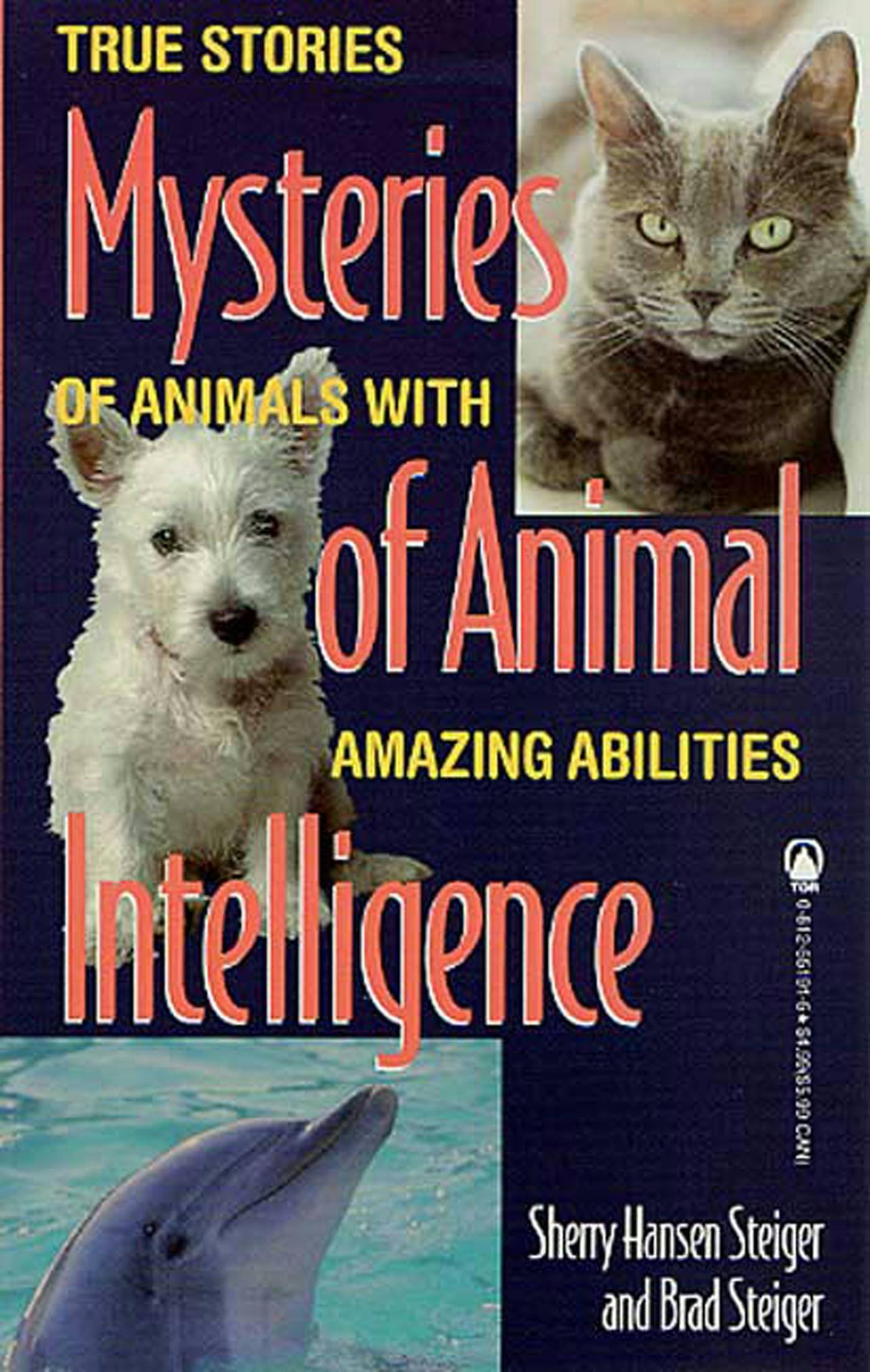 Cover for the book titled as: The Mysteries of Animal Intelligence