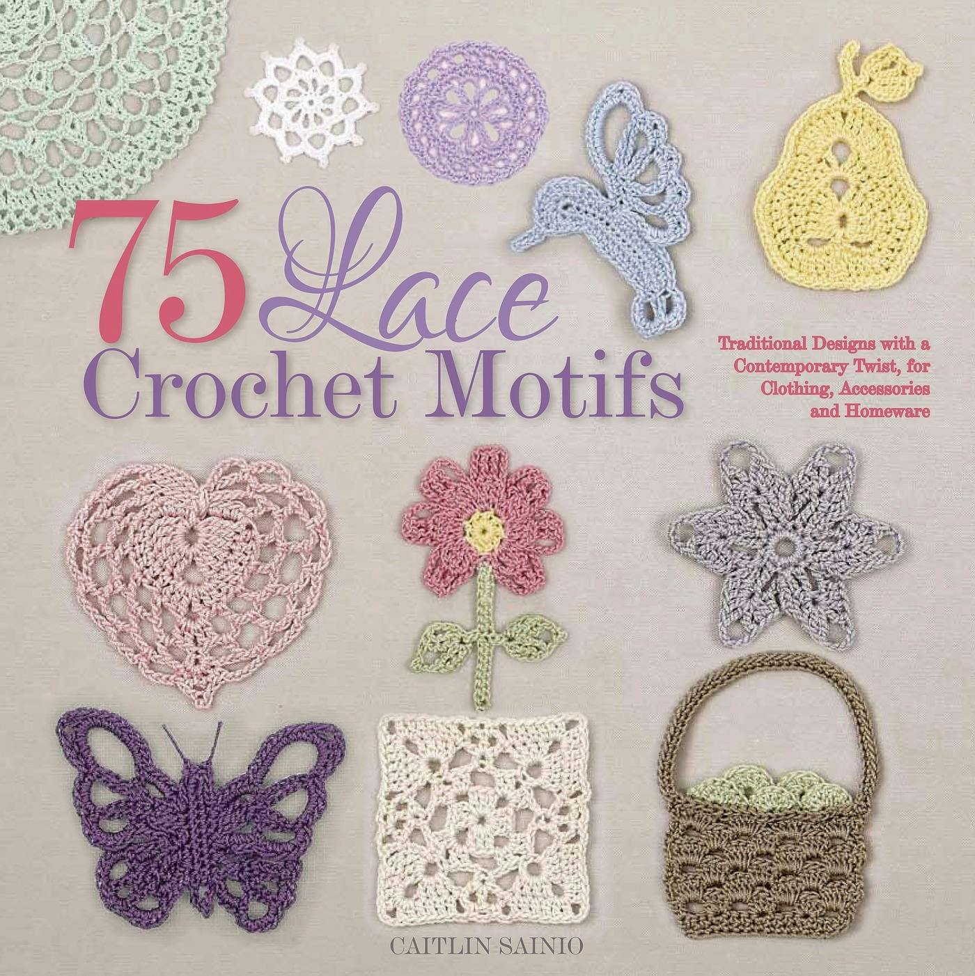 Image of 75 Lace Crochet Motifs