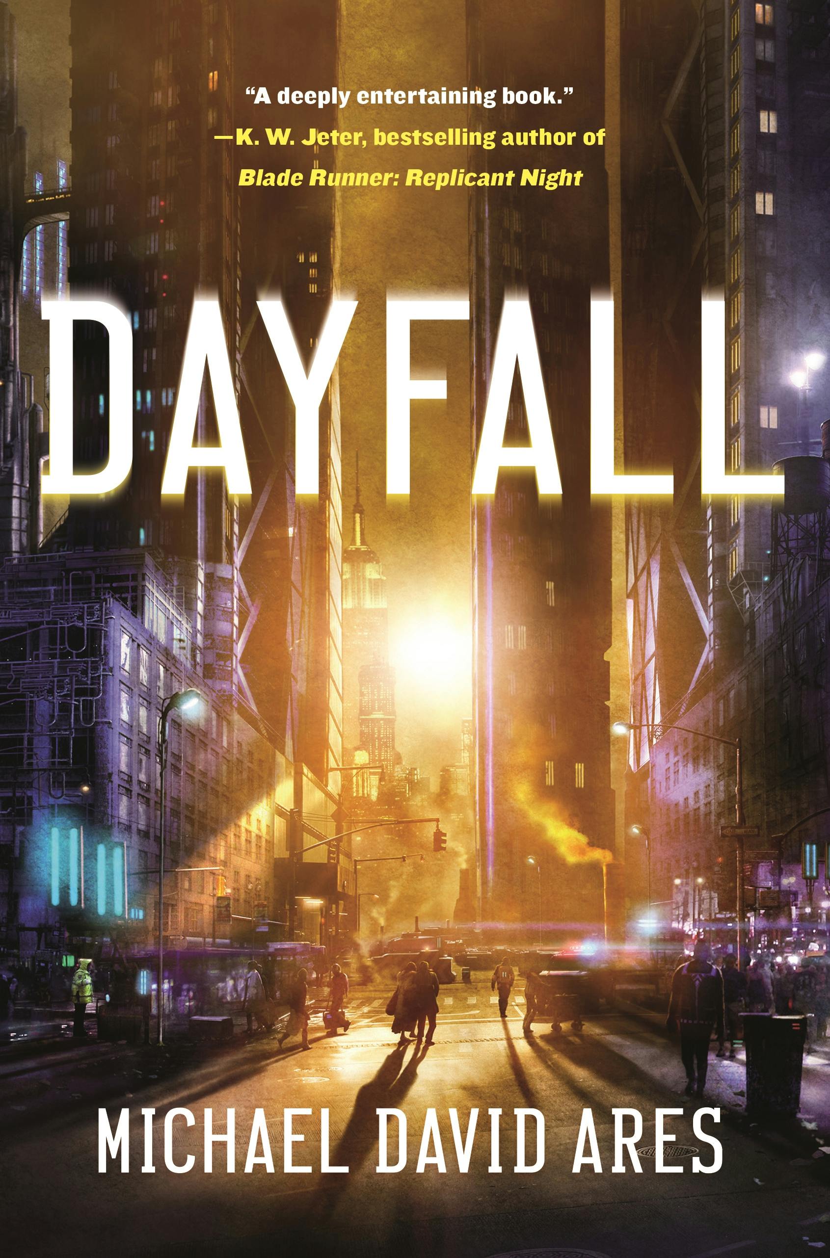Cover for the book titled as: Dayfall