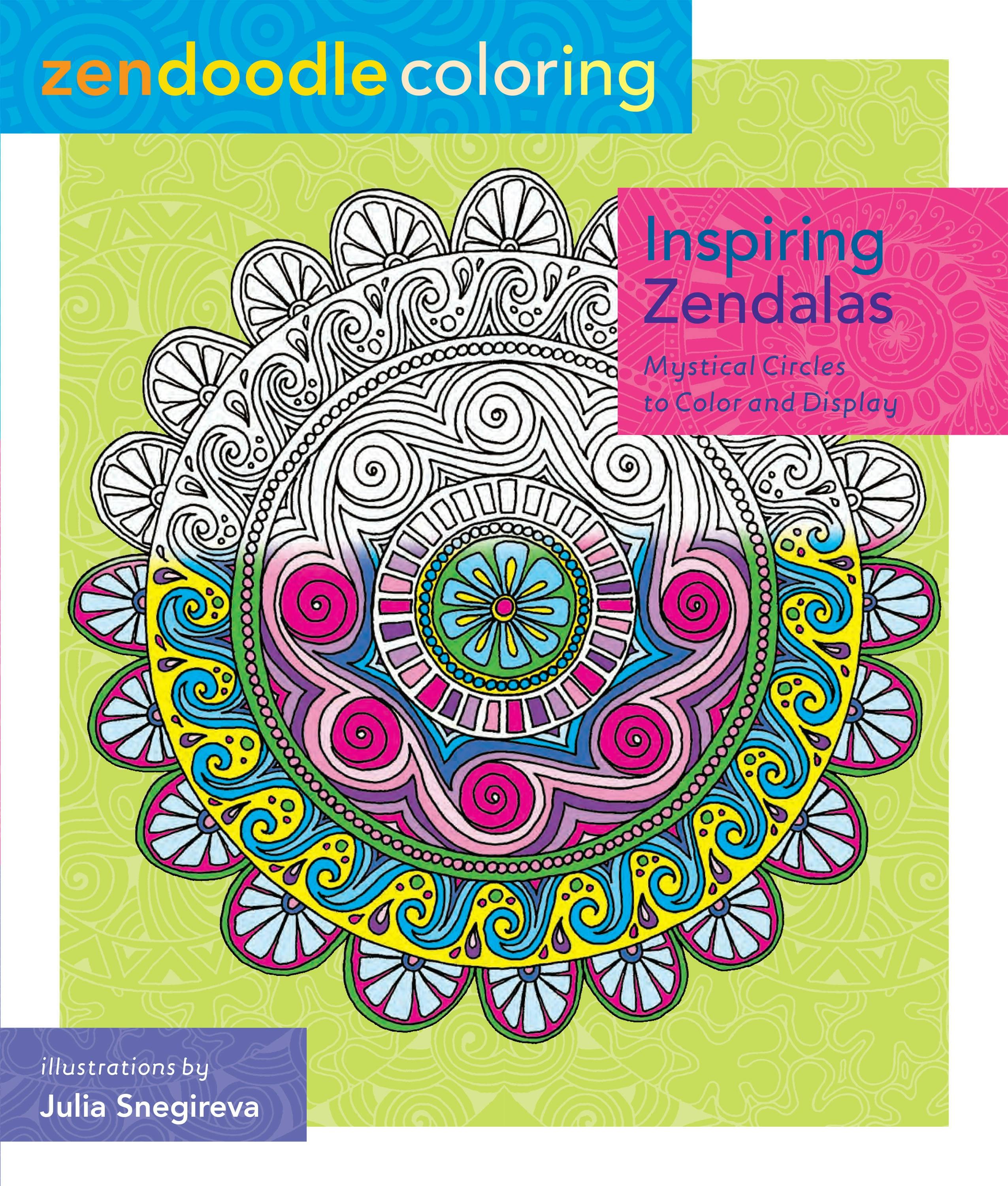 Zendoodle Coloring: Inspiring Zendalas