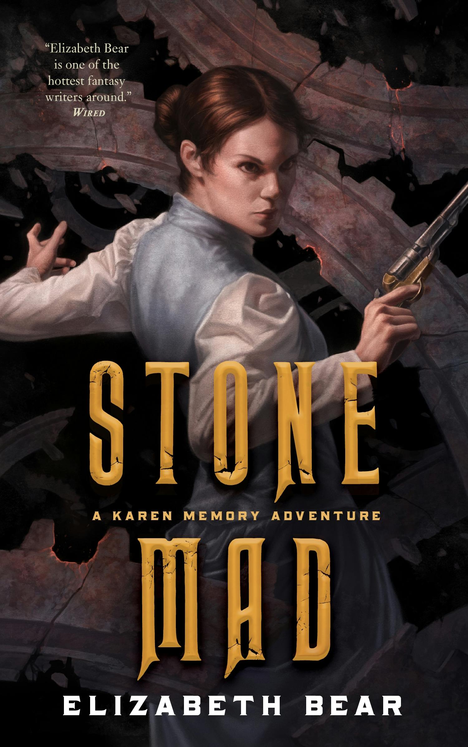 Cover for the book titled as: Stone Mad