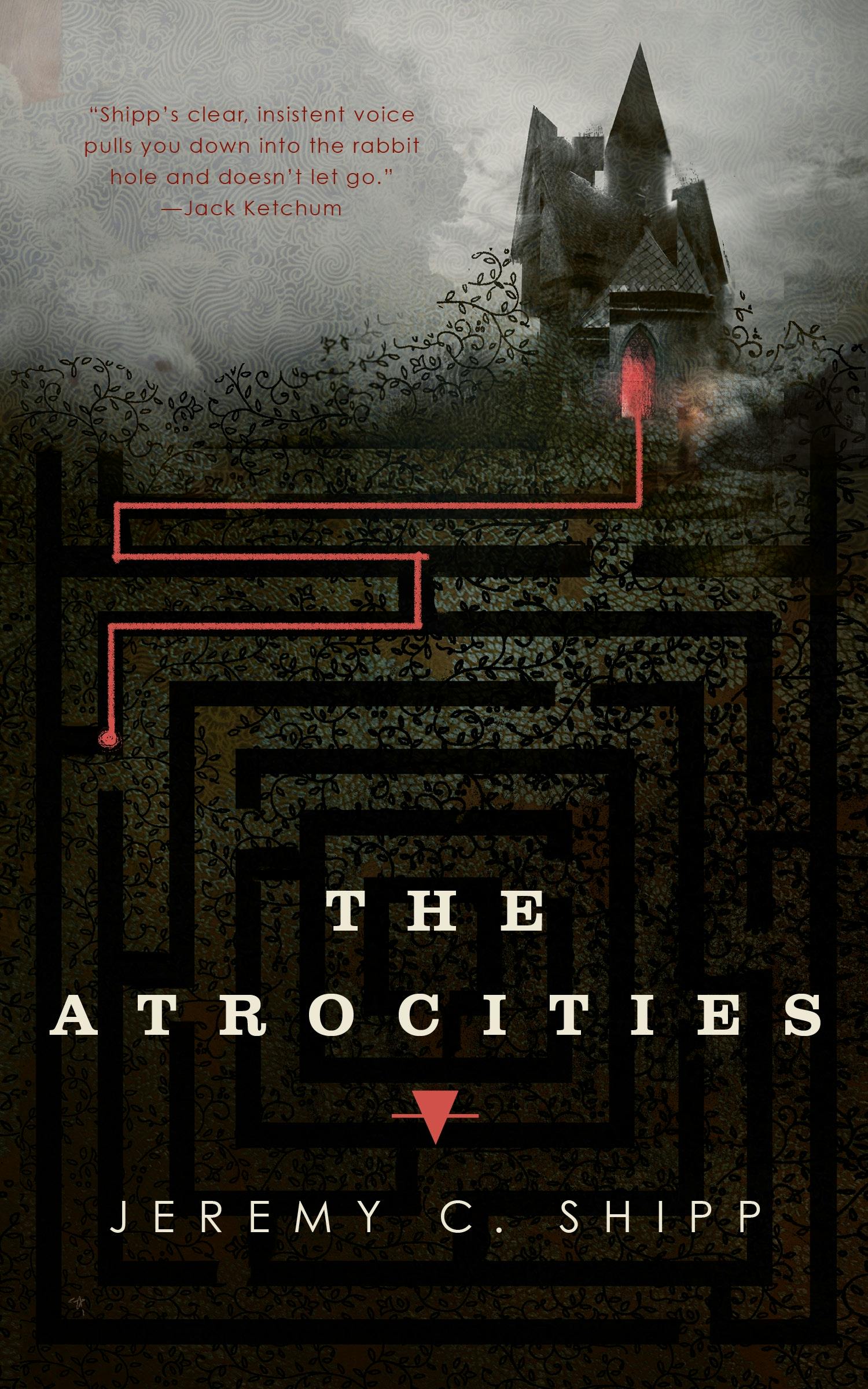 Cover for the book titled as: The Atrocities