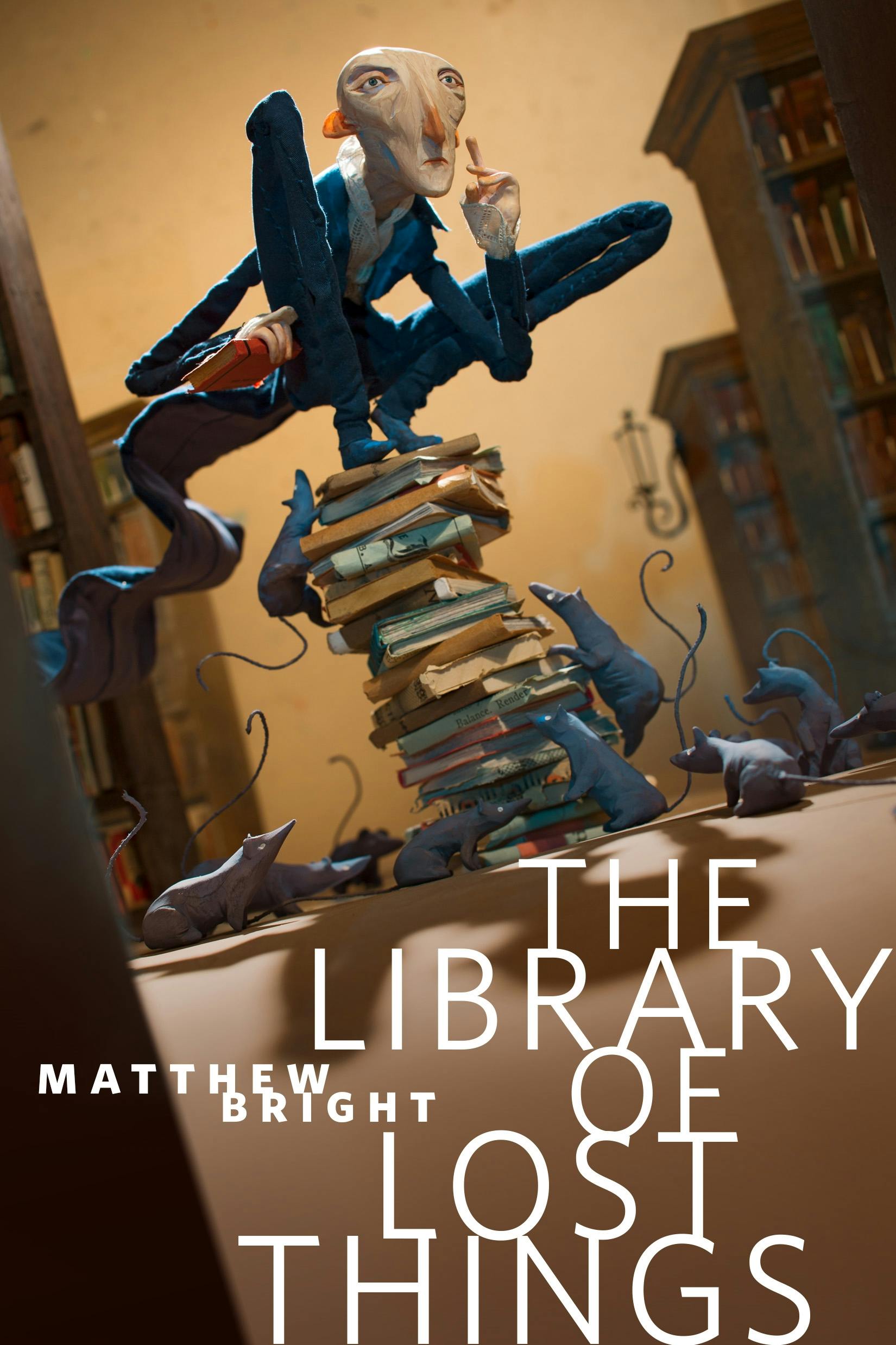 Cover for the book titled as: The Library of Lost Things