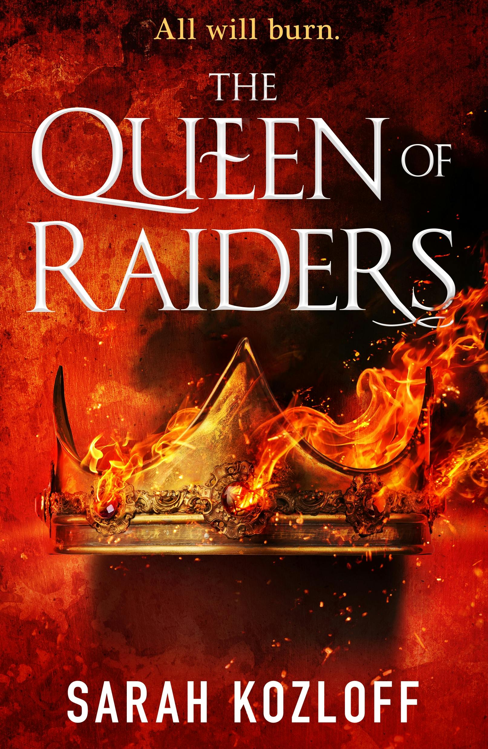 Cover for the book titled as: The Queen of Raiders