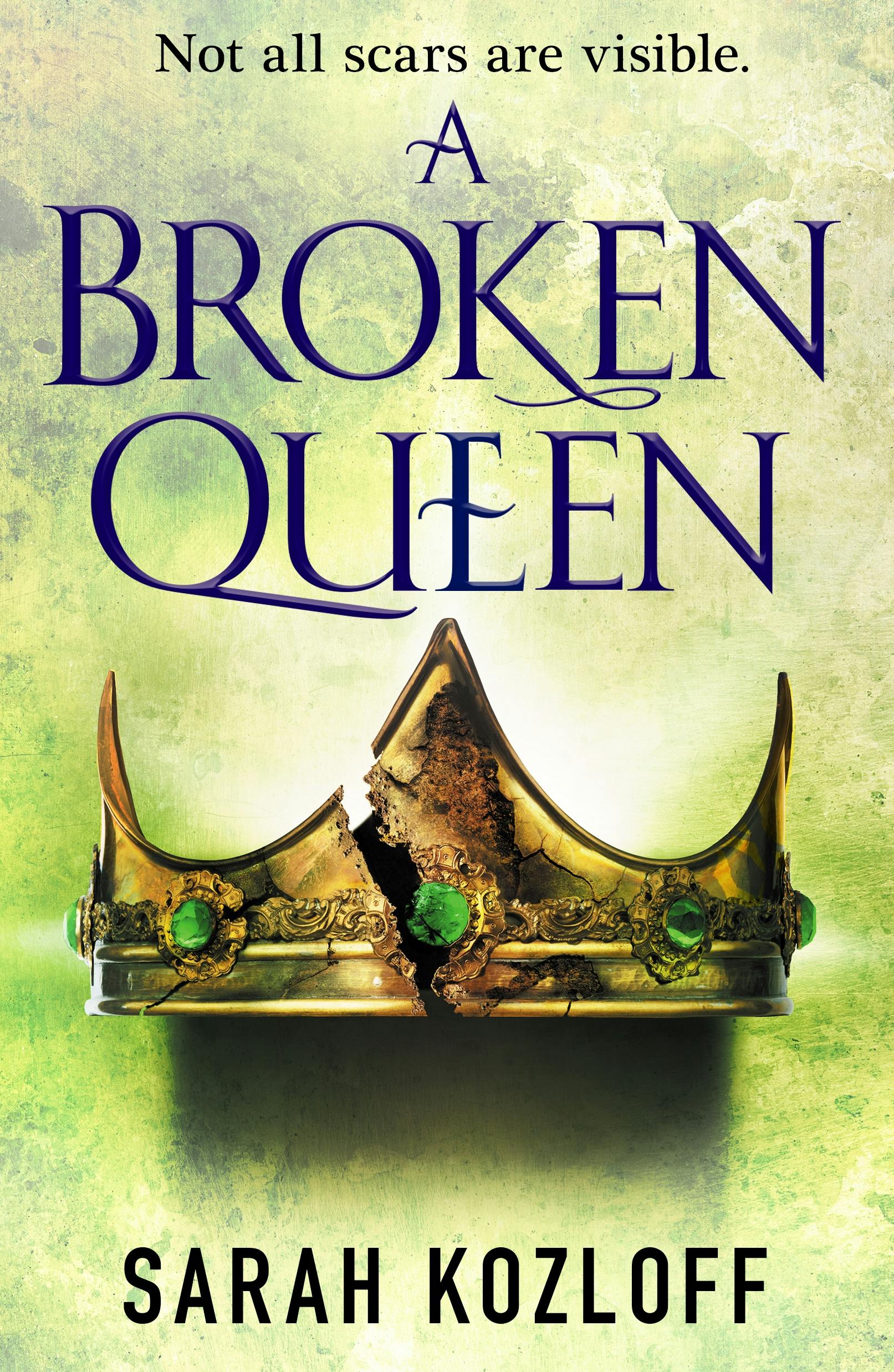 Cover for the book titled as: A Broken Queen