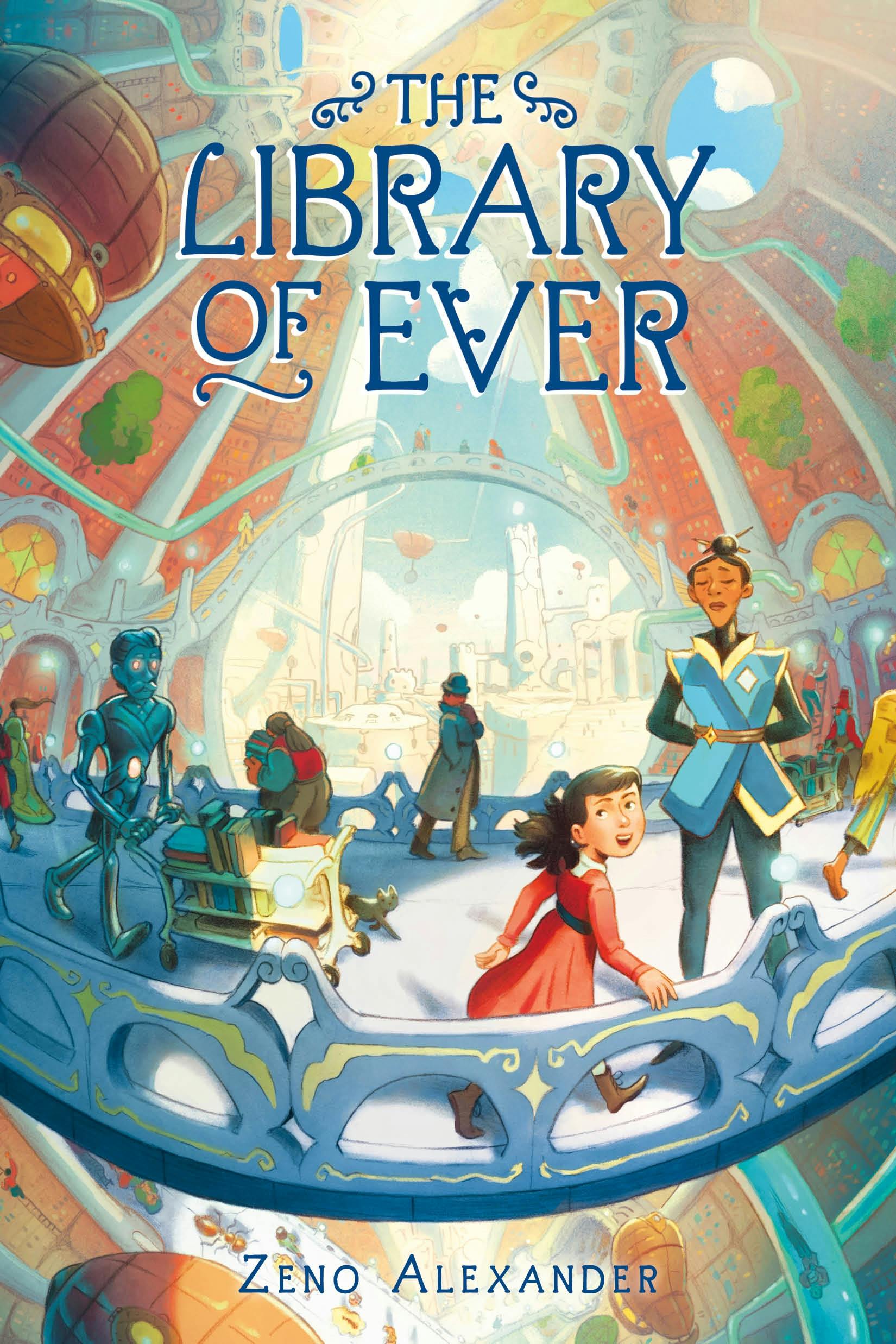 Coliseum Boulevard Branch Library - Starting next Tuesday, Mrs. Kelly will  be reading The Library of Ever by Zeno Alexander. Each week she will read  two chapters and give you a STE(A)M