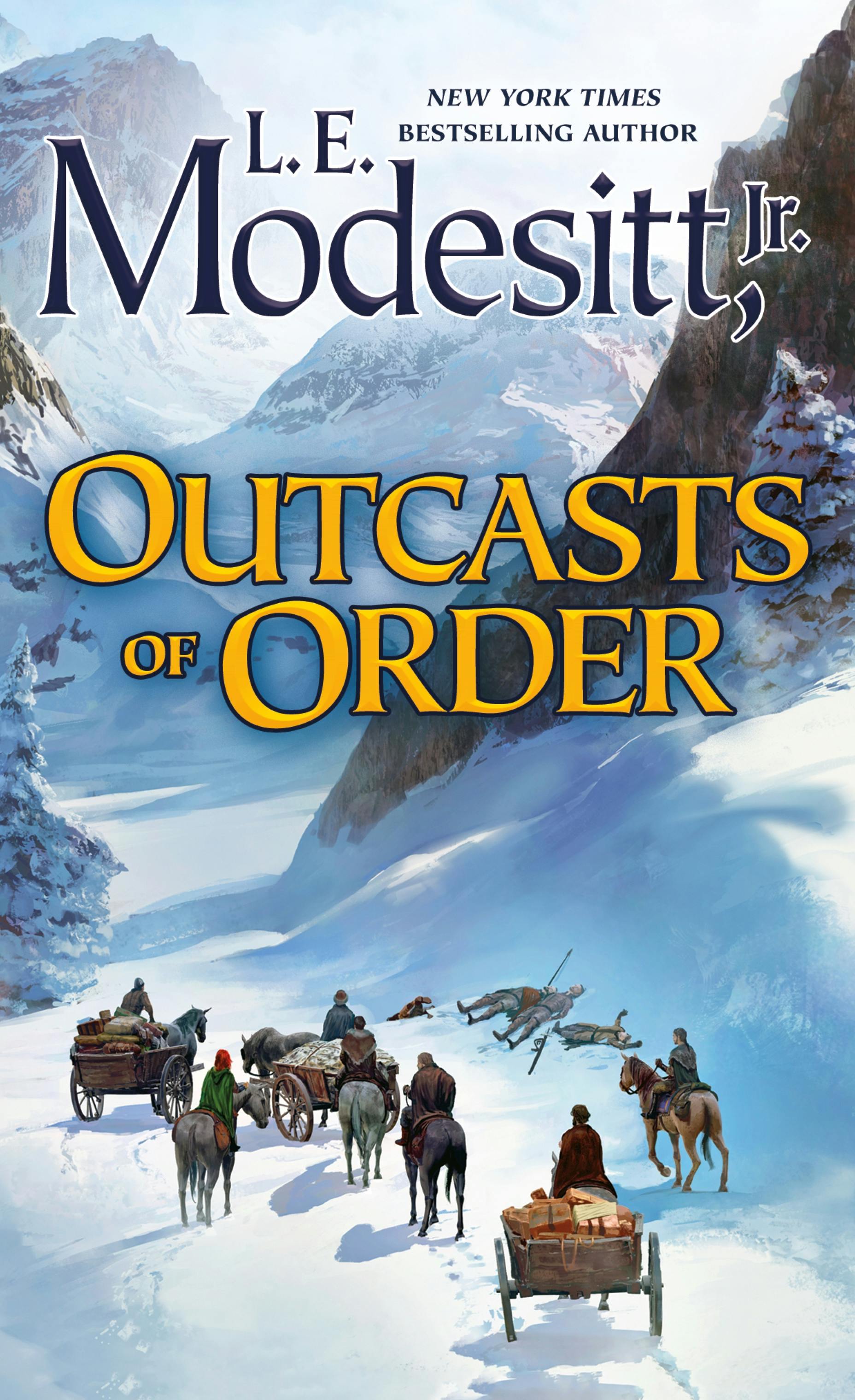 Cover for the book titled as: Outcasts of Order