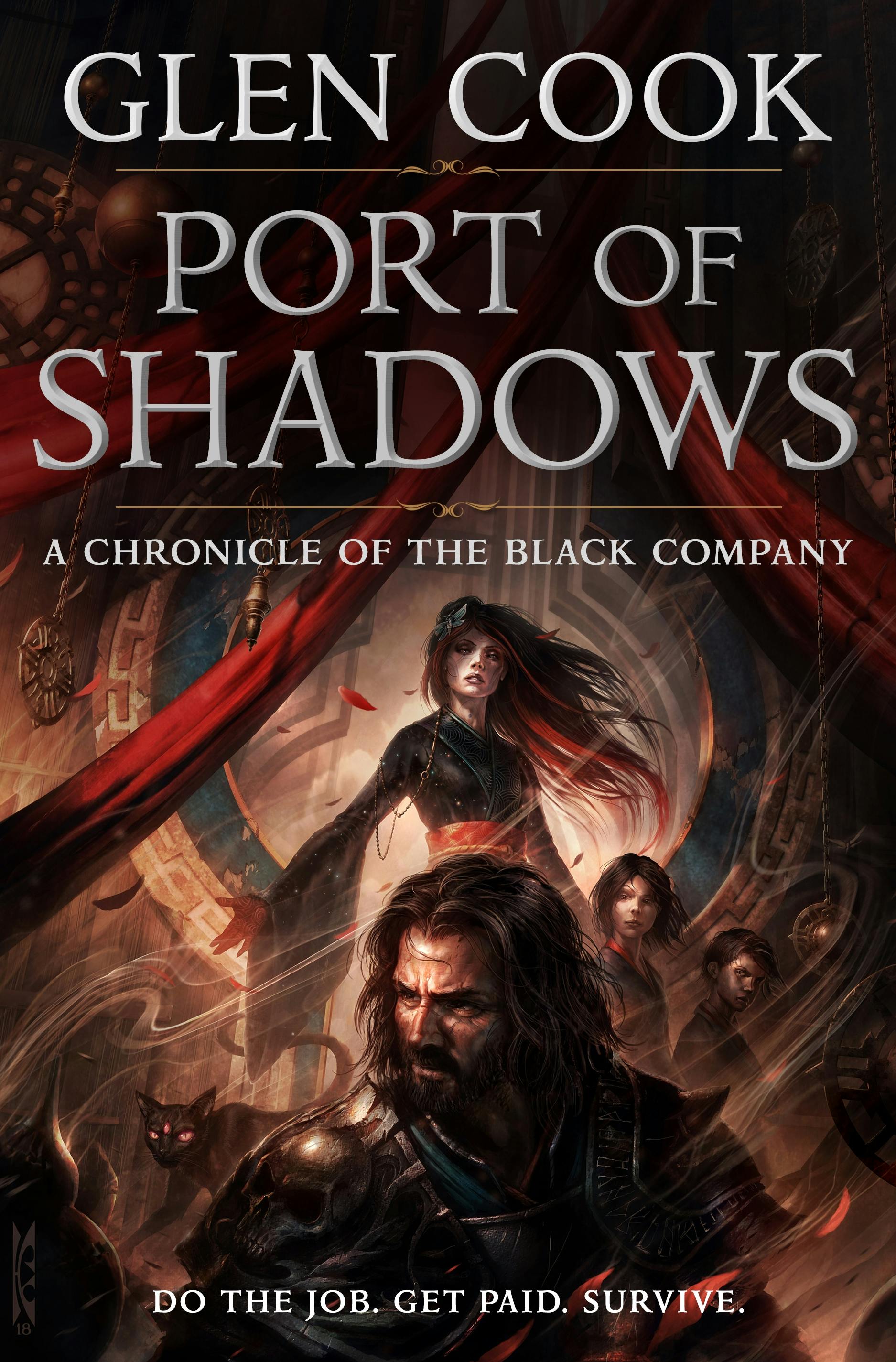 Cover for the book titled as: Port of Shadows