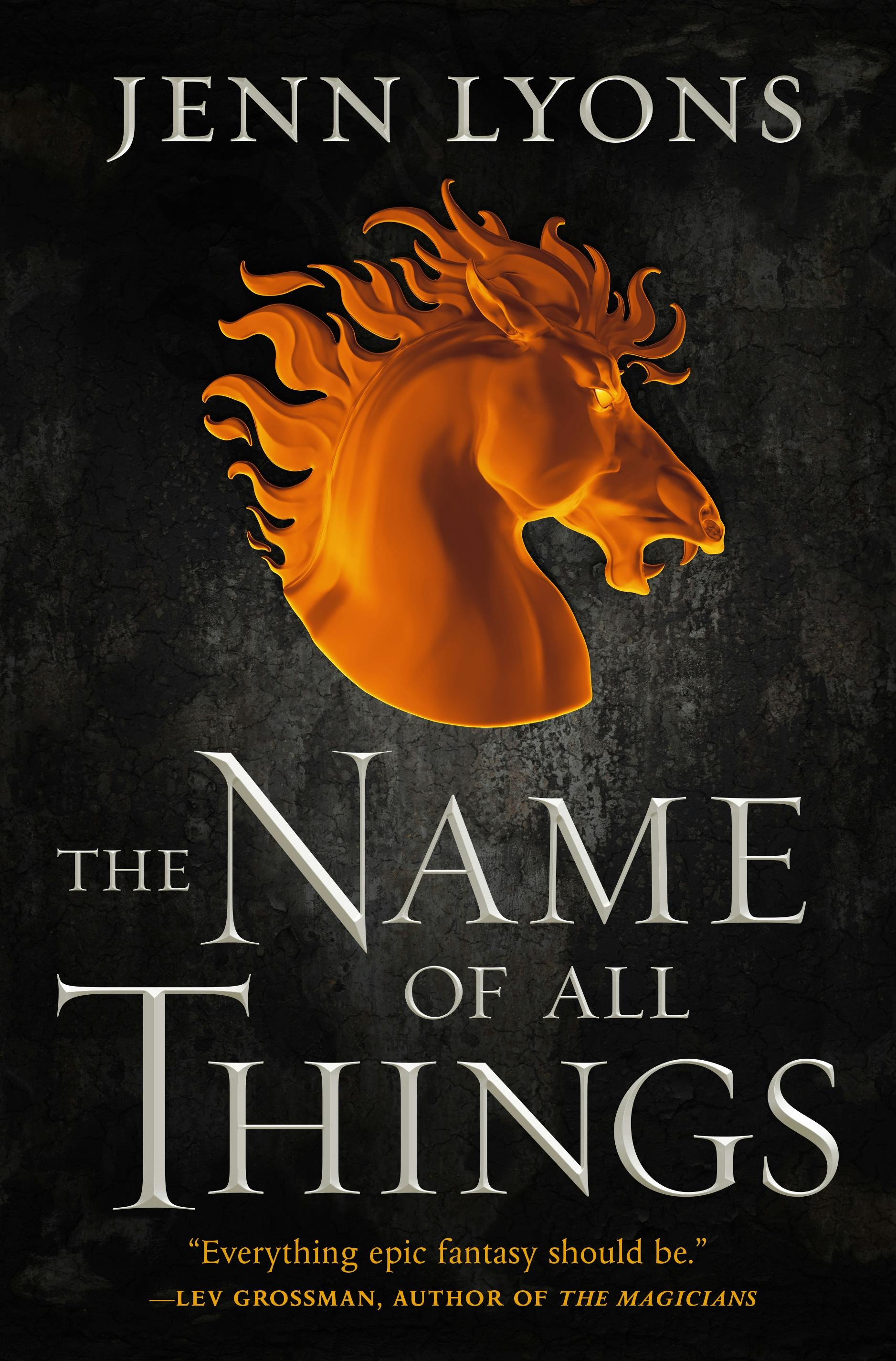 Cover for the book titled as: The Name of All Things