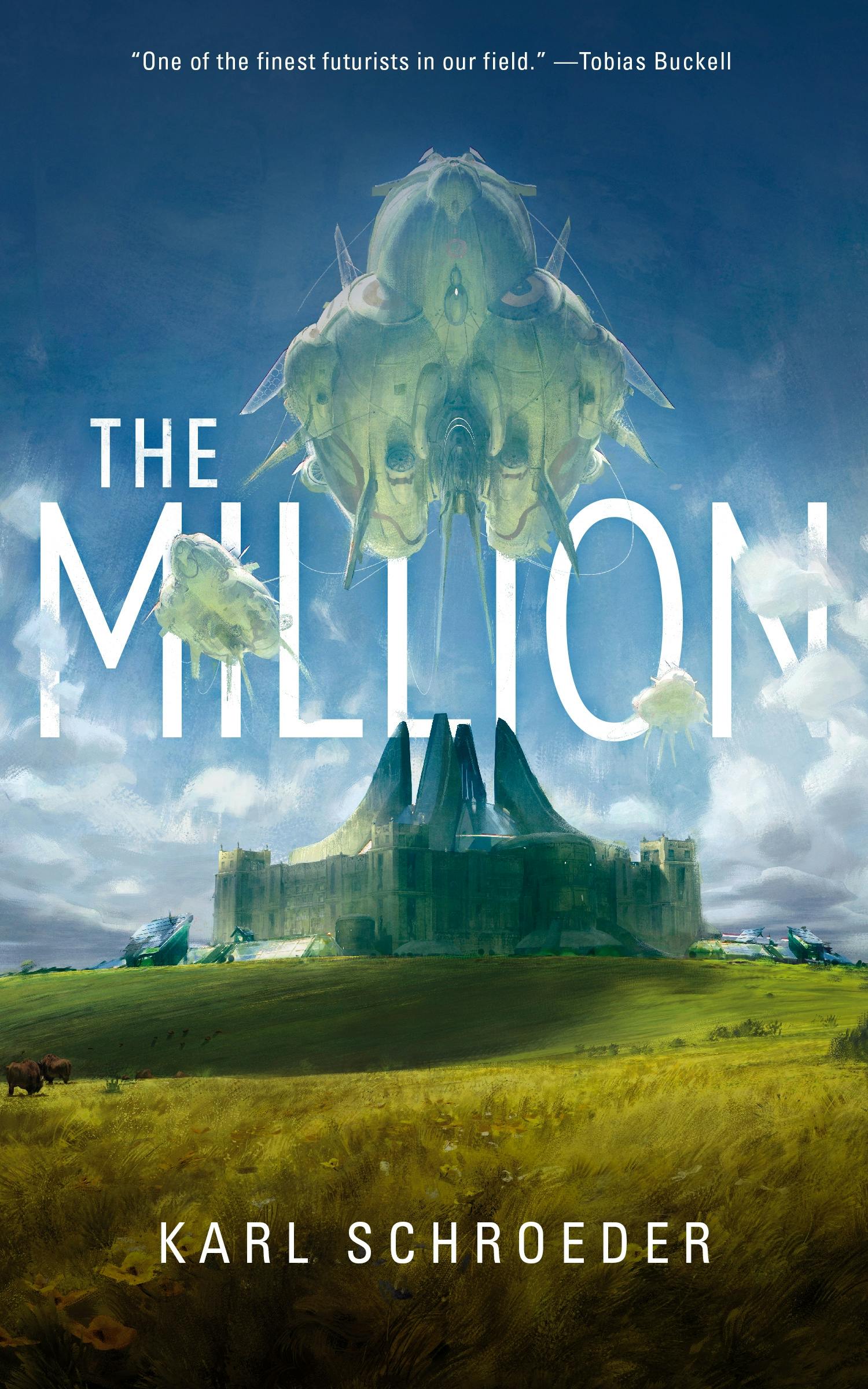 Cover for the book titled as: The Million