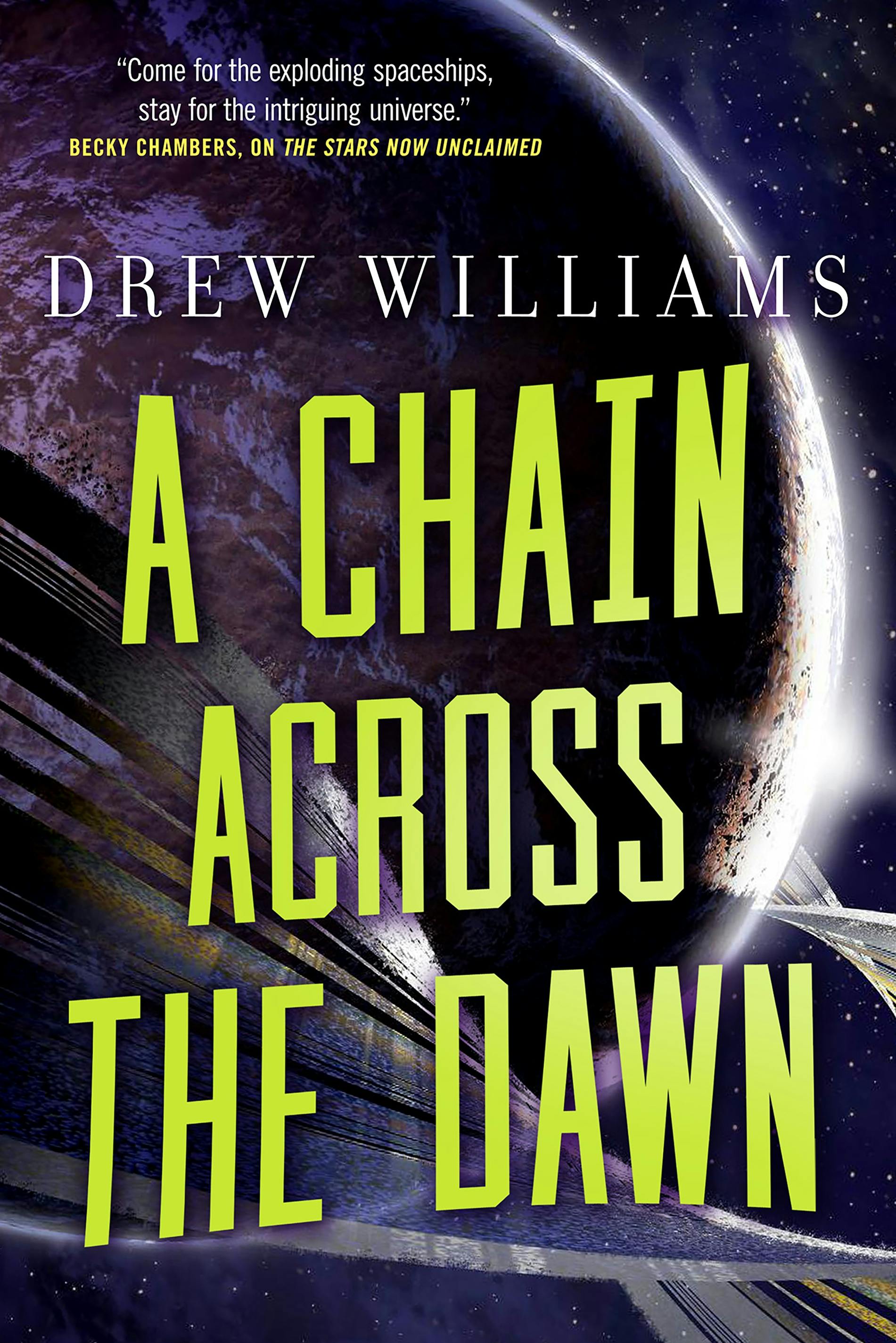 Cover for the book titled as: A Chain Across the Dawn