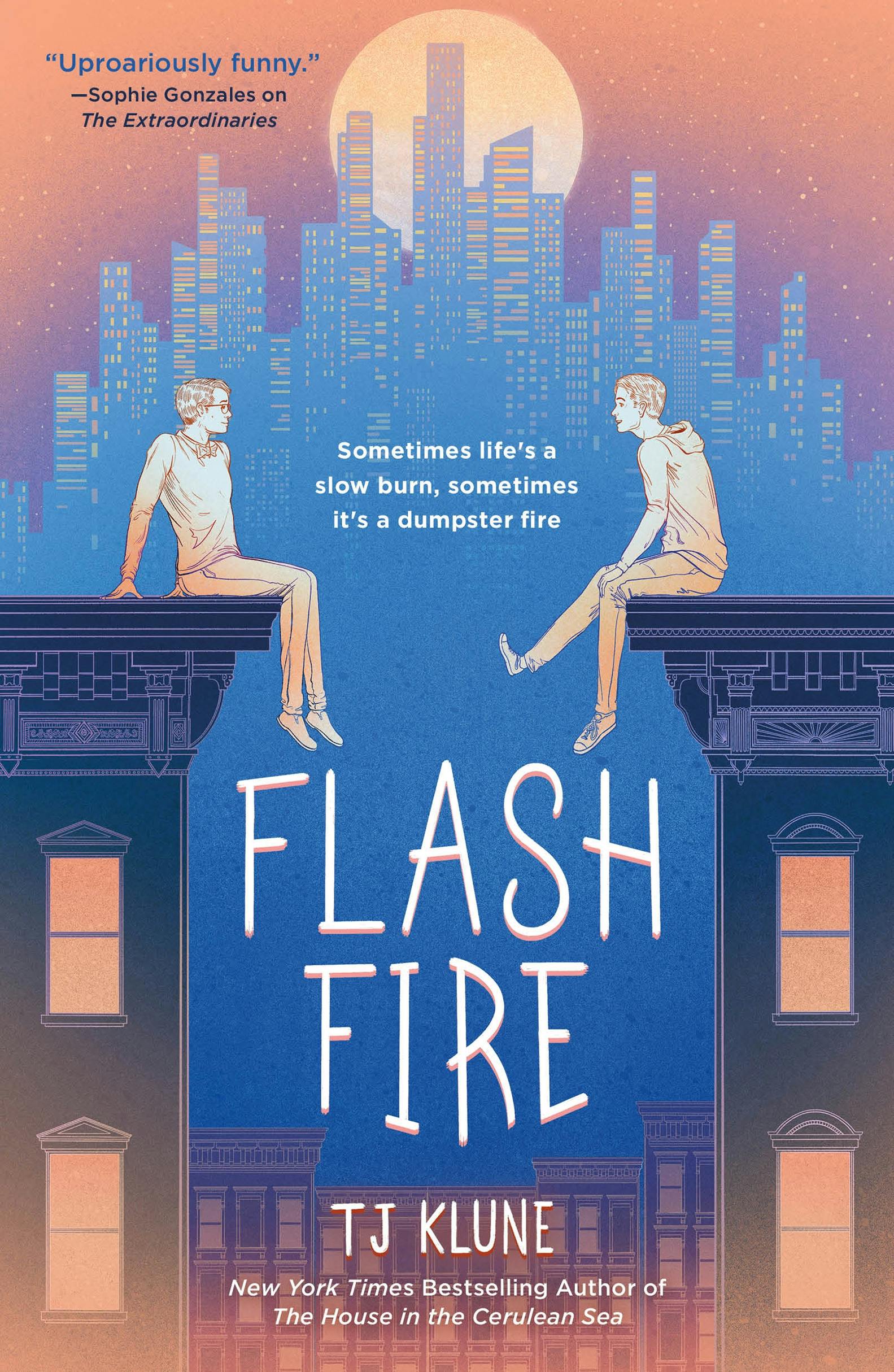 Cover for the book titled as: Flash Fire