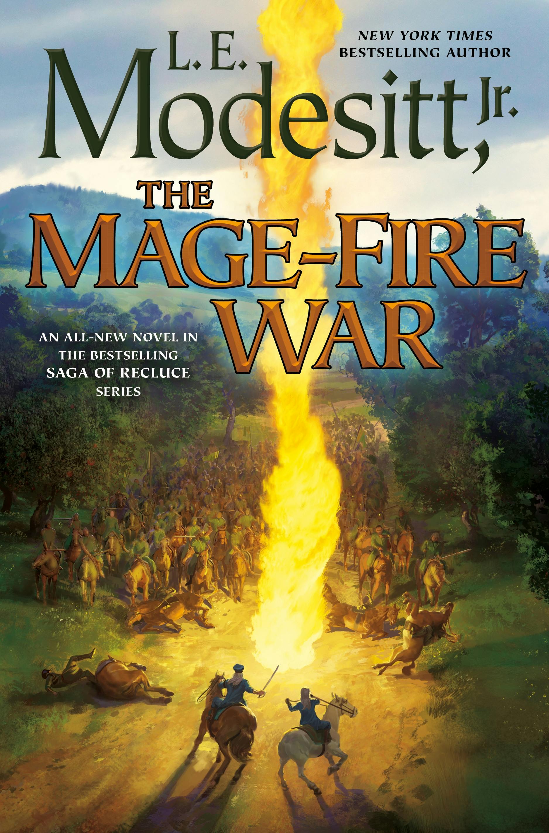 Cover for the book titled as: The Mage-Fire War