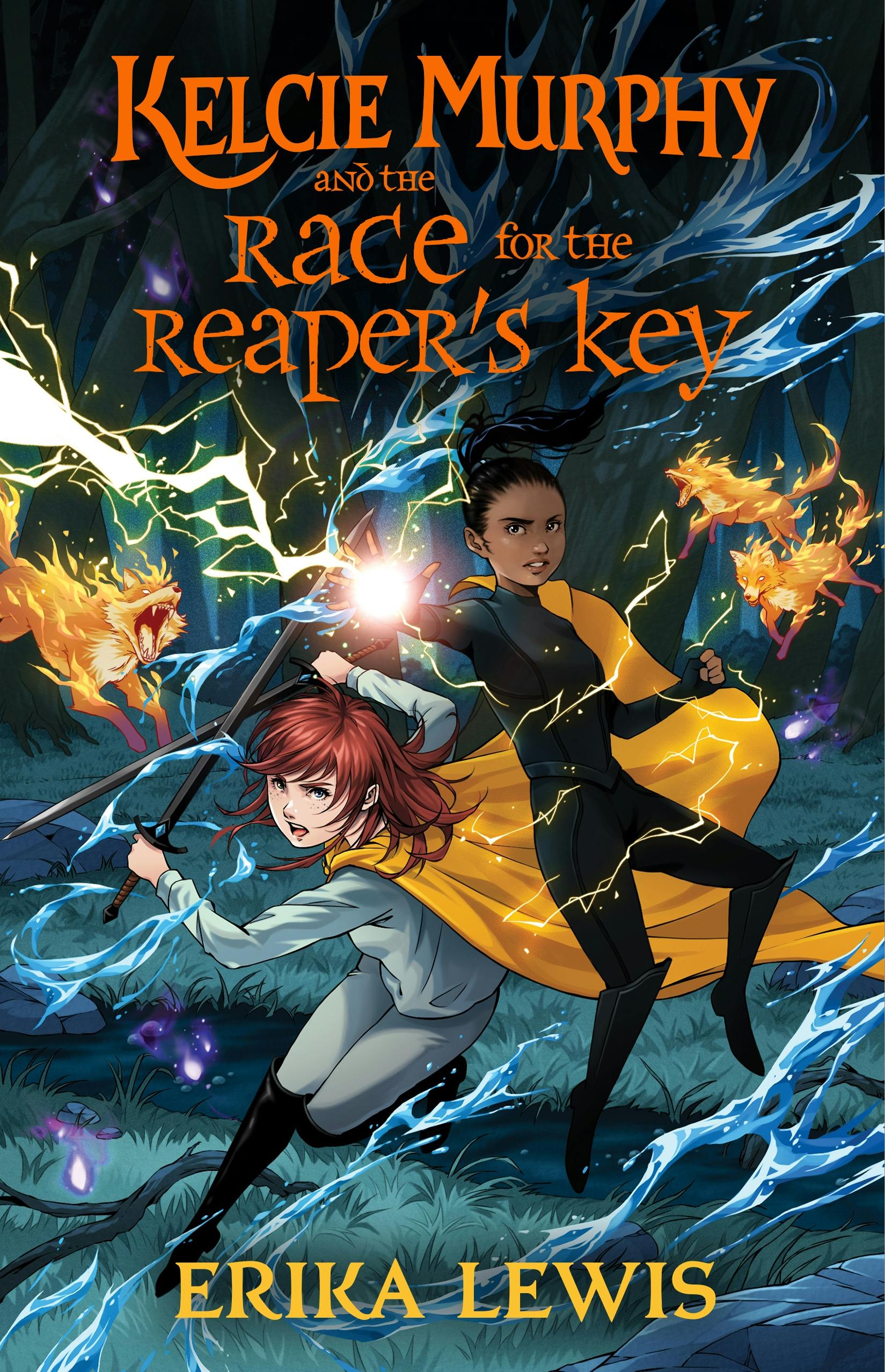 Cover for the book titled as: Kelcie Murphy and the Race for the Reaper's Key