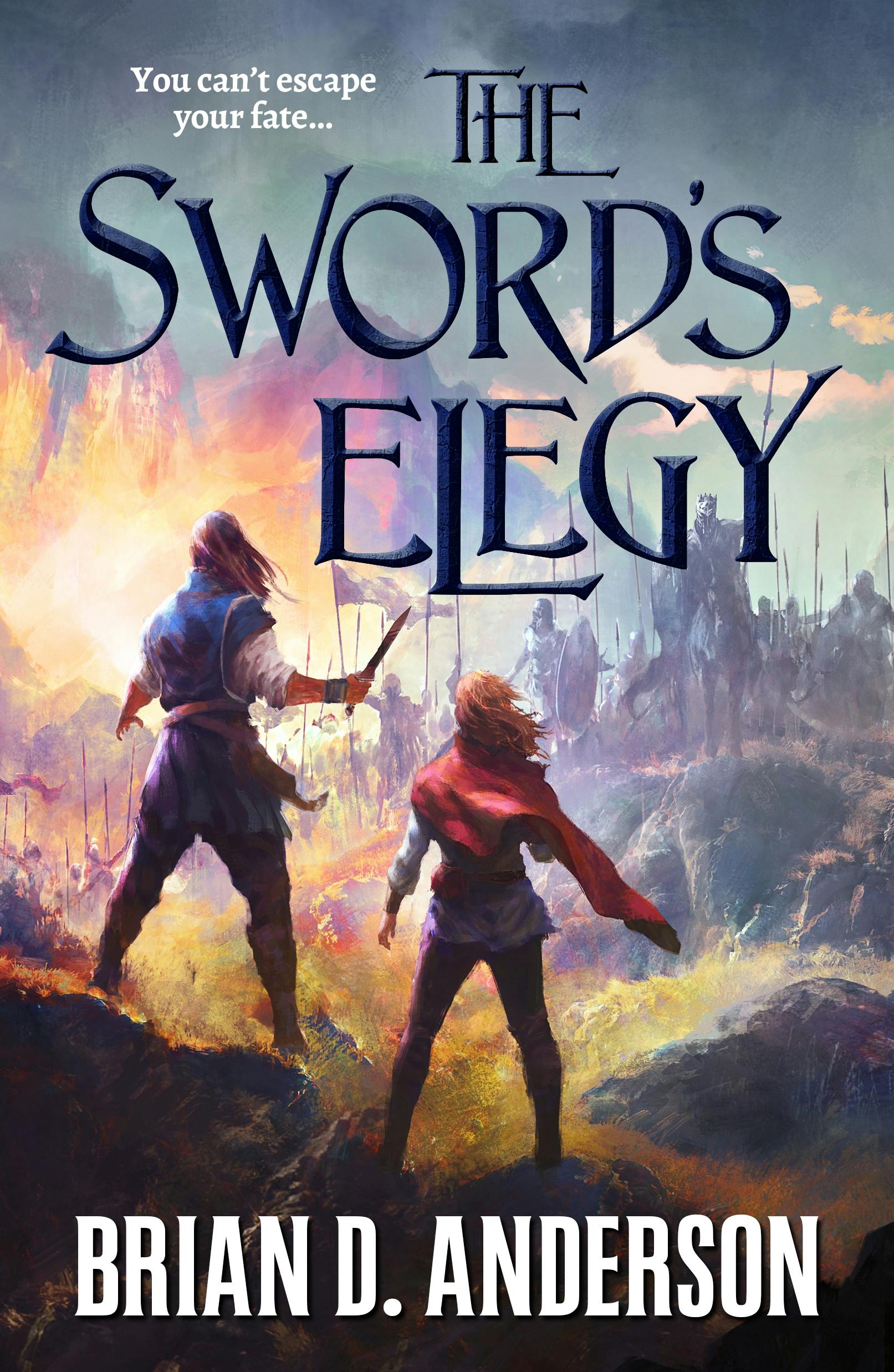 Cover for the book titled as: The Sword's Elegy