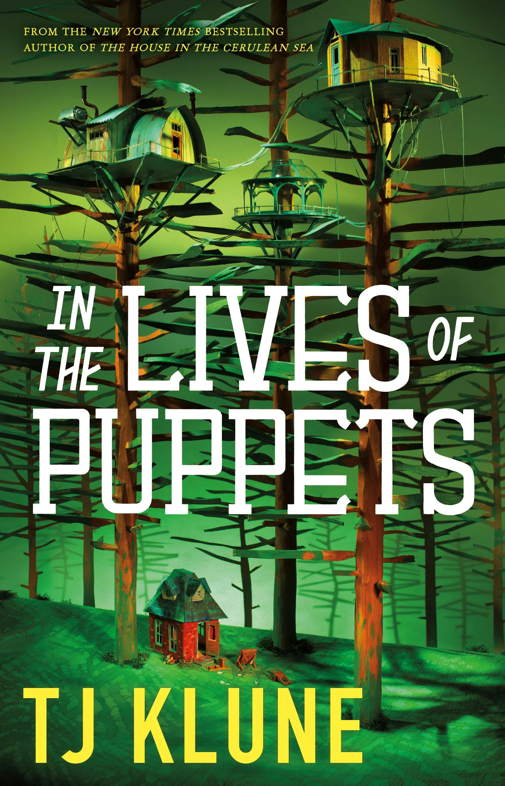 Cover for the book titled as: In the Lives of Puppets
