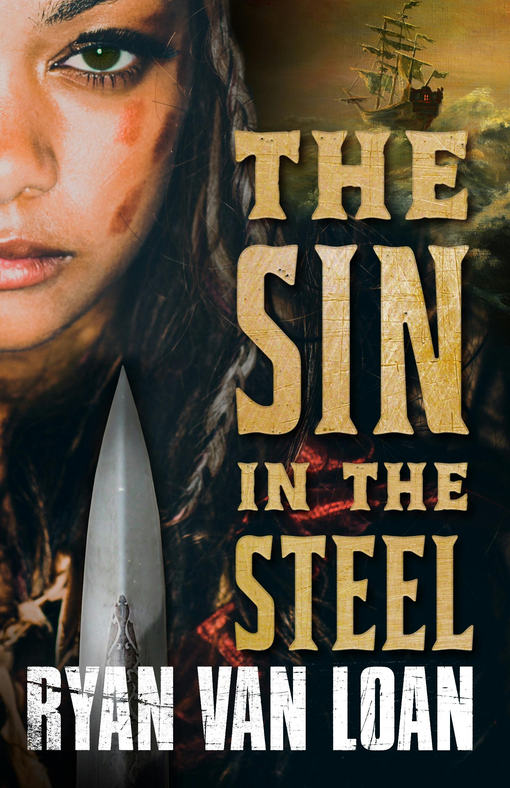Cover for the book titled as: The Sin in the Steel