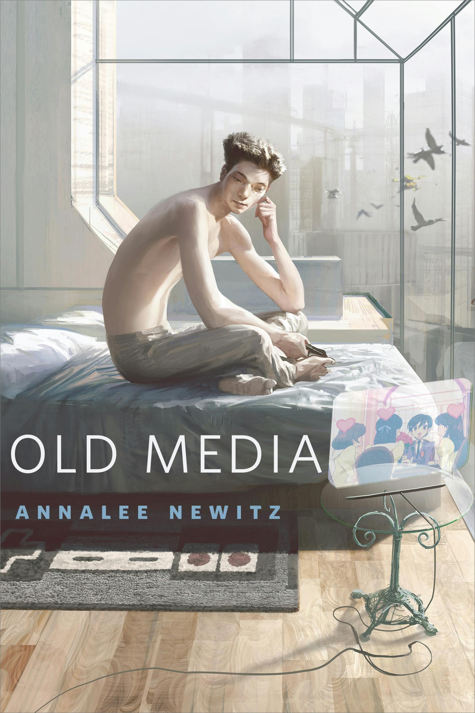 Cover for the book titled as: Old Media