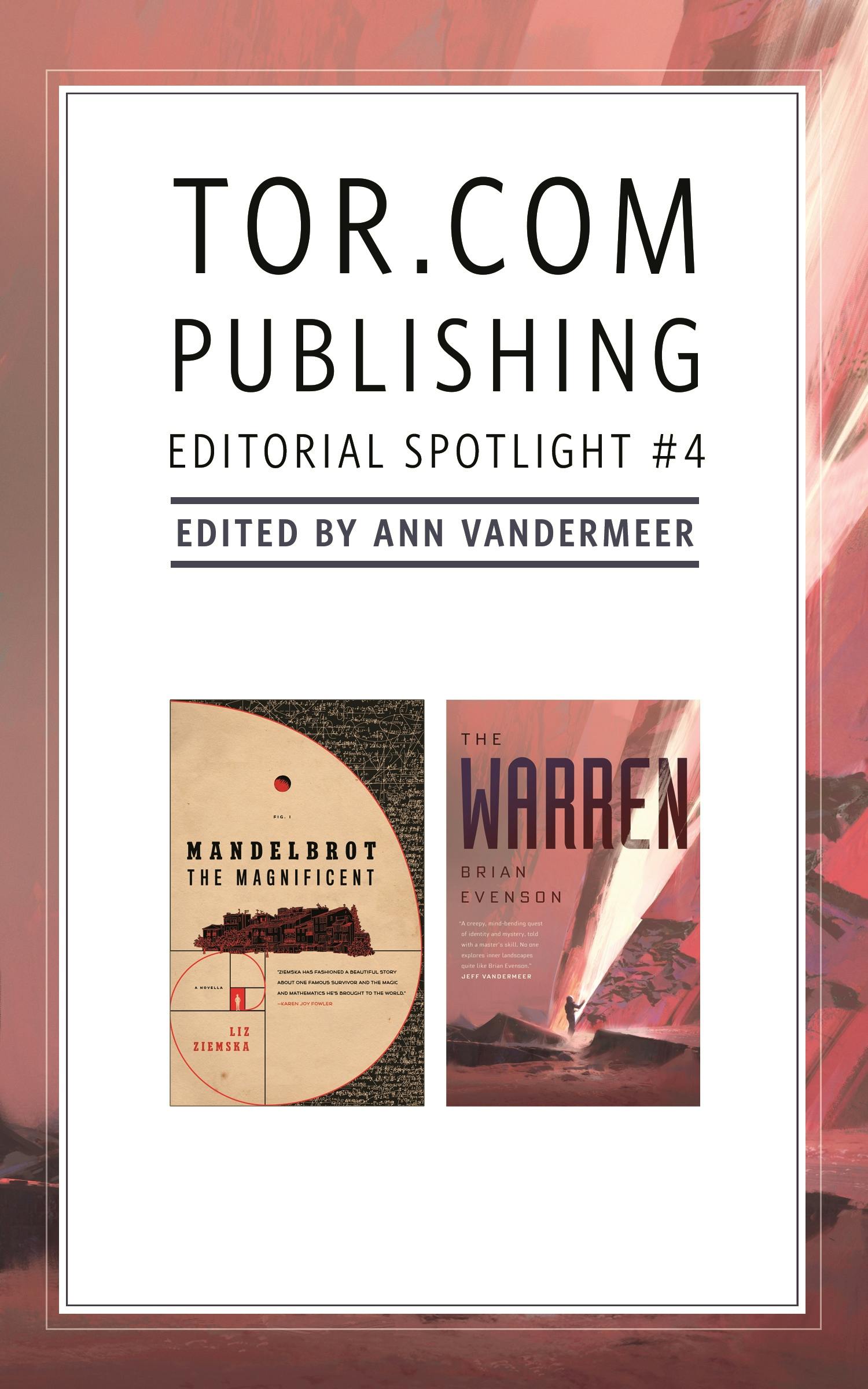 Cover for the book titled as: Tor.com Publishing Editorial Spotlight #4