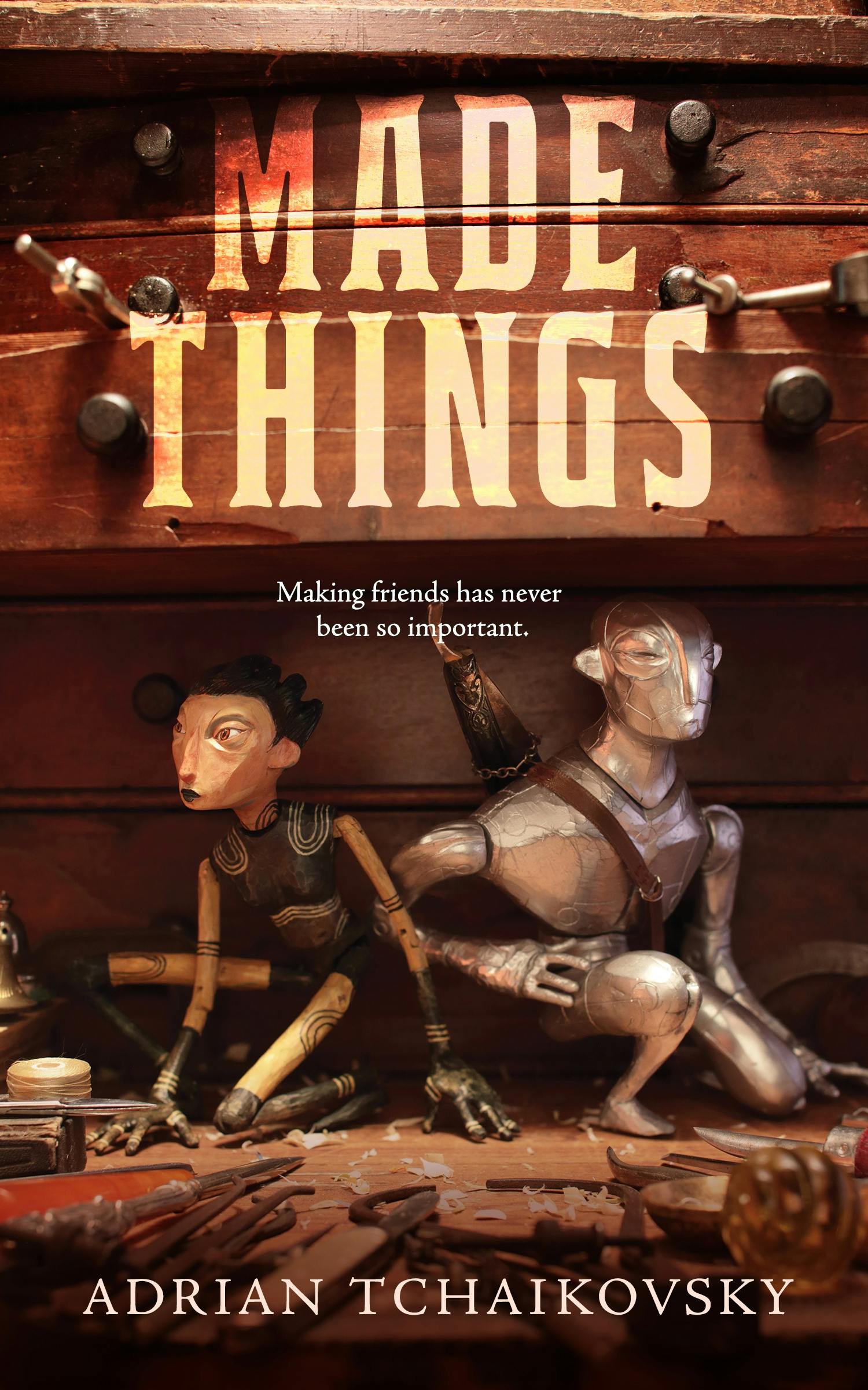 Cover for the book titled as: Made Things