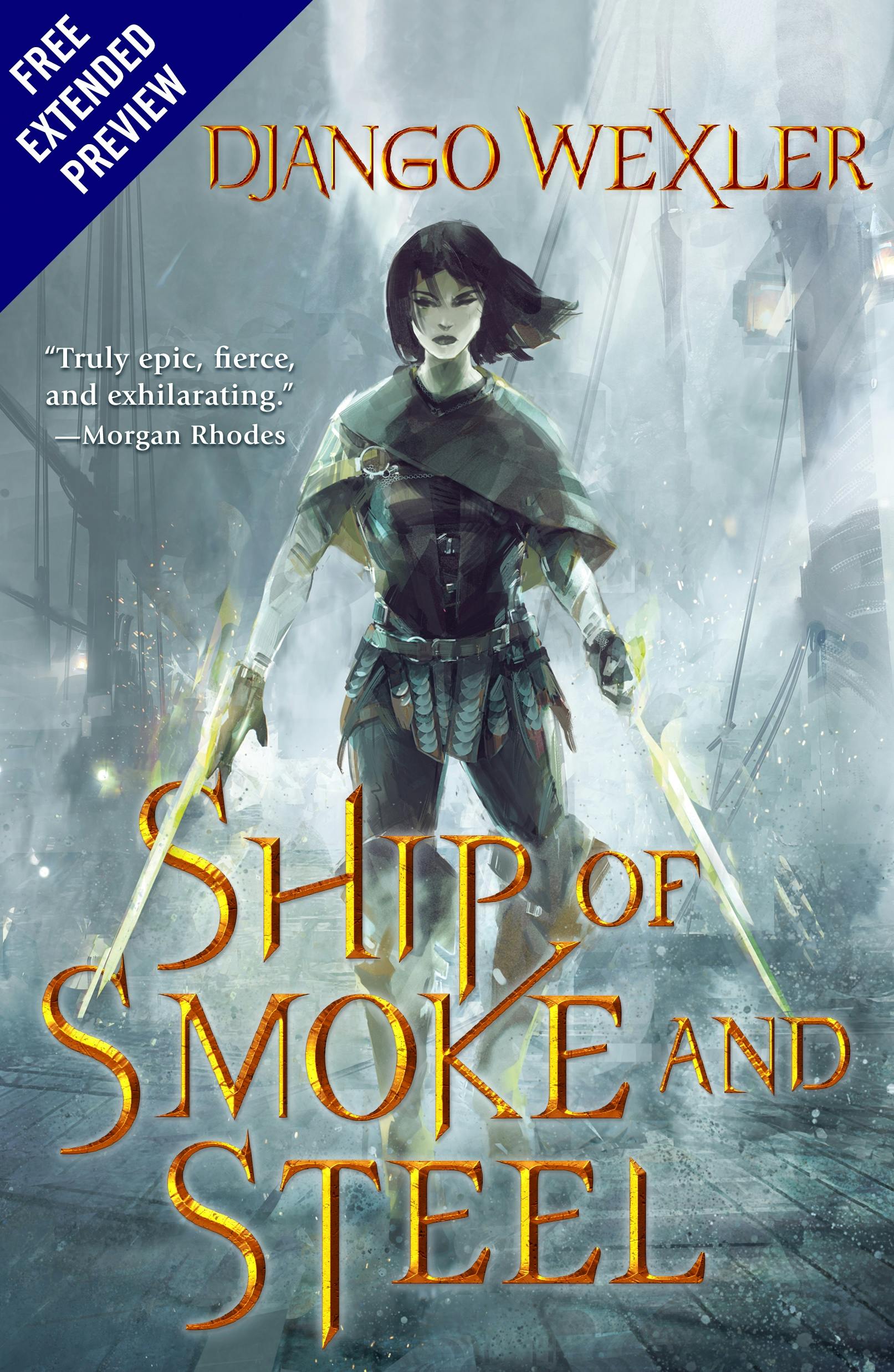 Cover for the book titled as: Ship of Smoke and Steel Sneak Peek