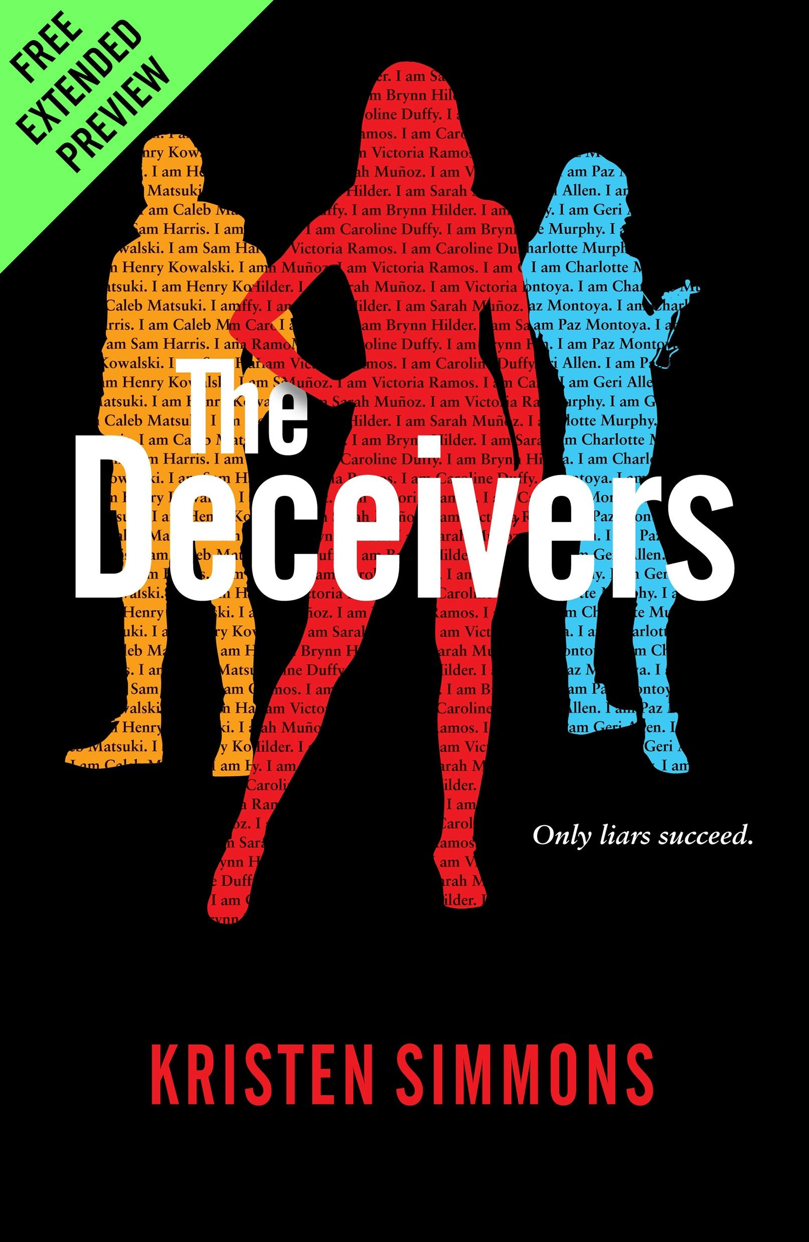 Cover for the book titled as: The Deceivers Sneak Peek