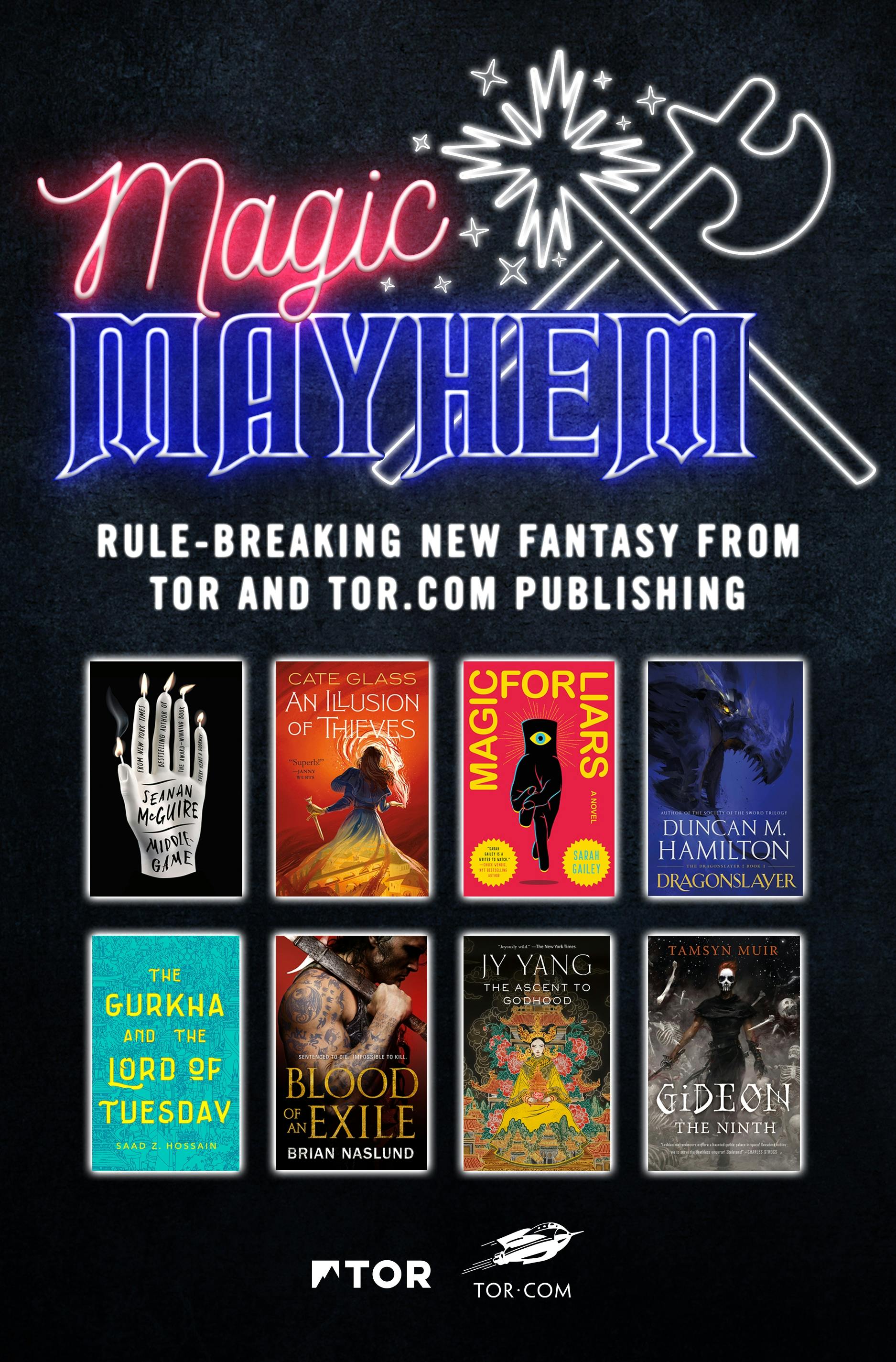 Cover for the book titled as: Magic & Mayhem Sampler