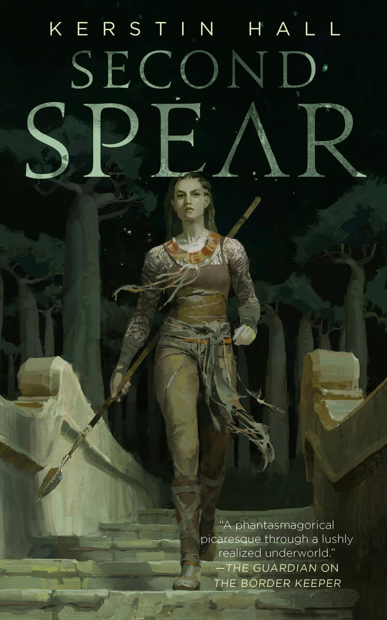 Cover for the book titled as: Second Spear