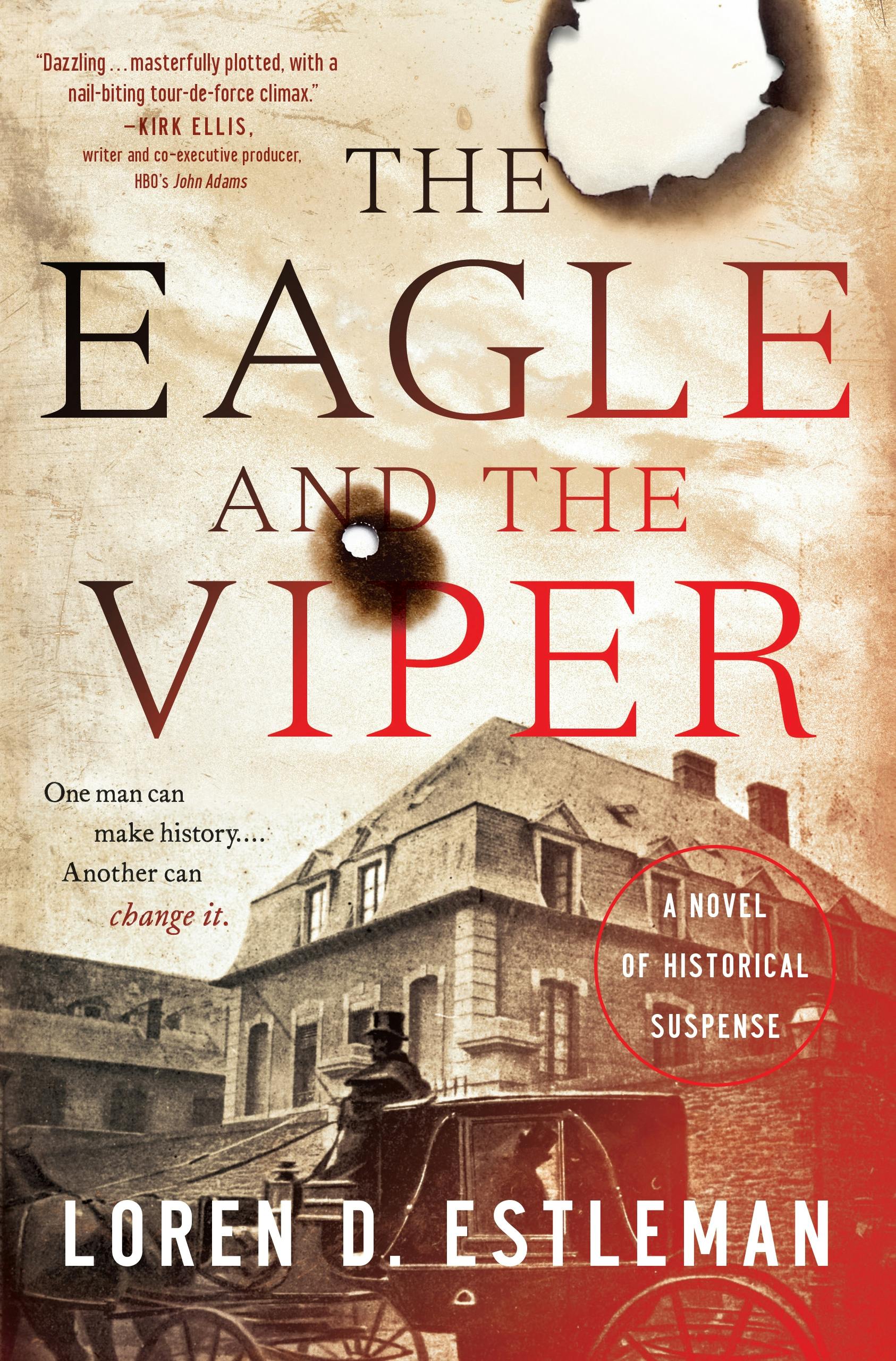Cover for the book titled as: The Eagle and the Viper