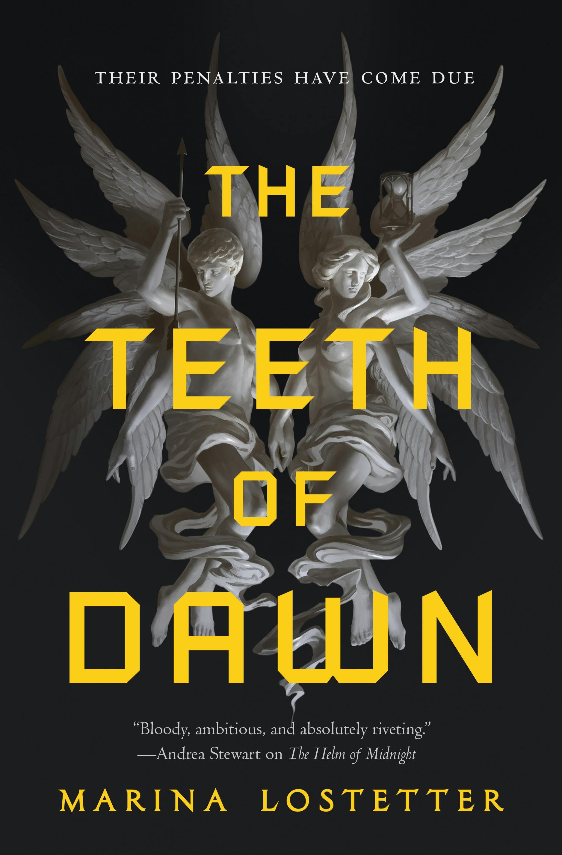 Cover for the book titled as: The Teeth of Dawn