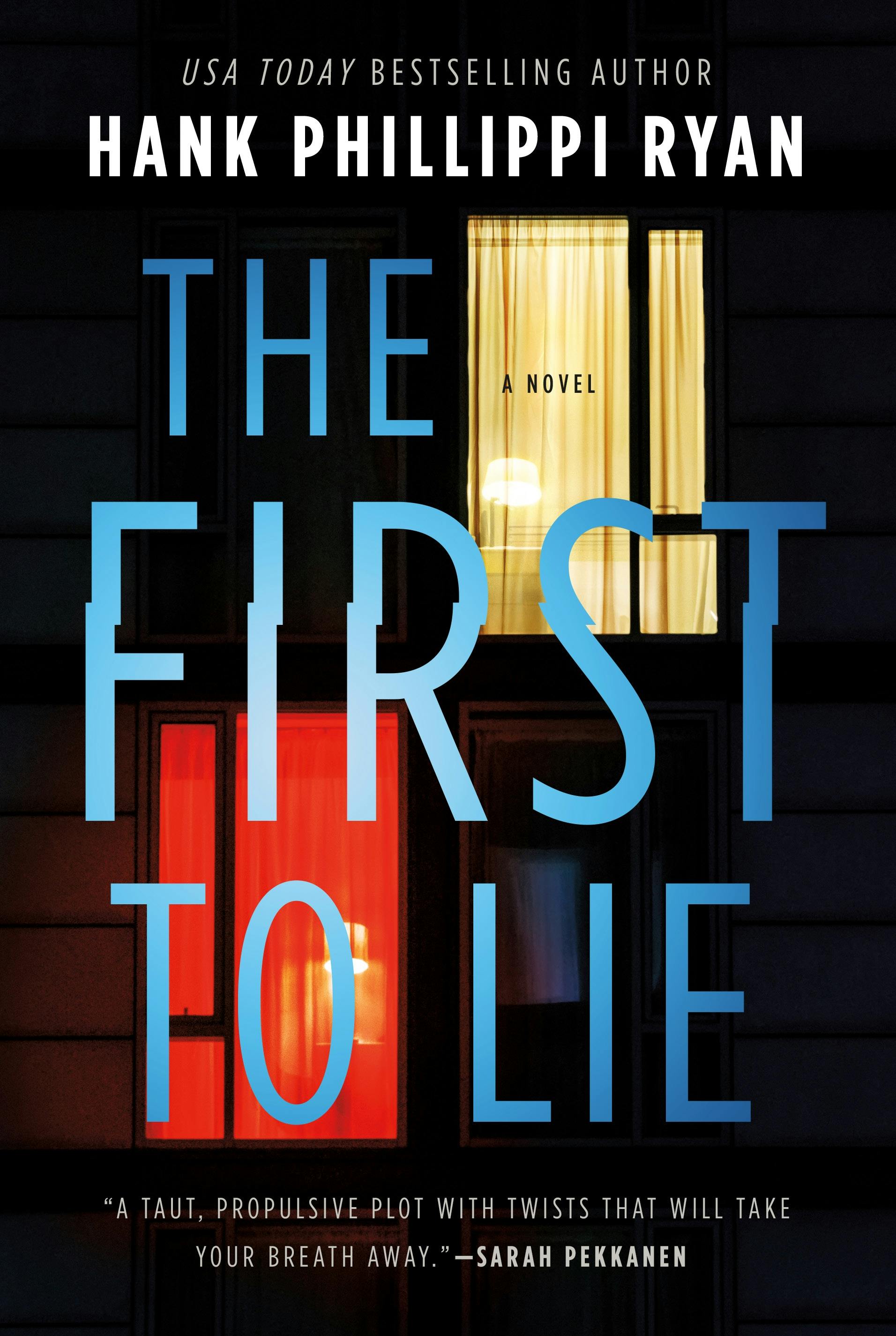 Cover for the book titled as: The First to Lie
