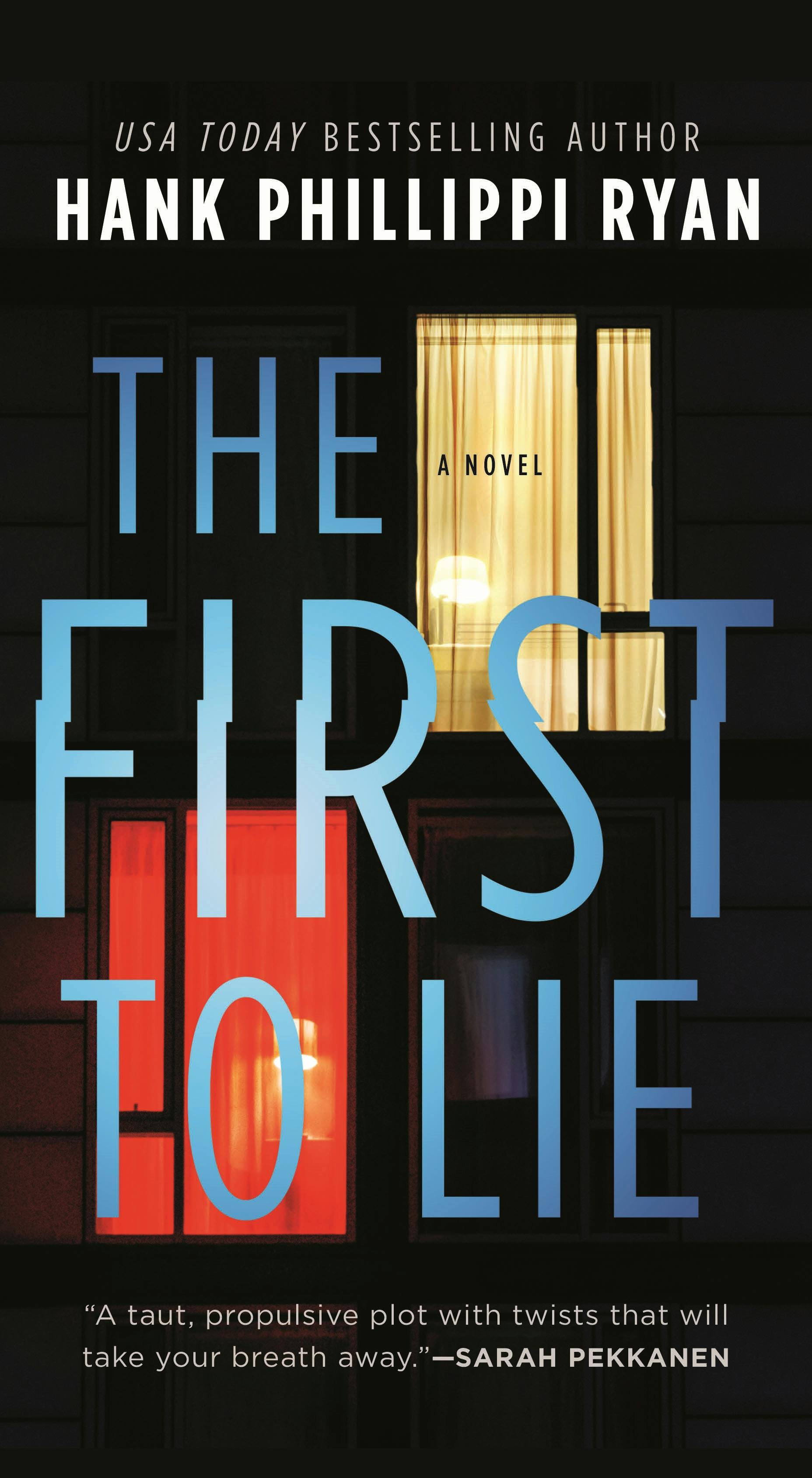 Cover for the book titled as: The First to Lie