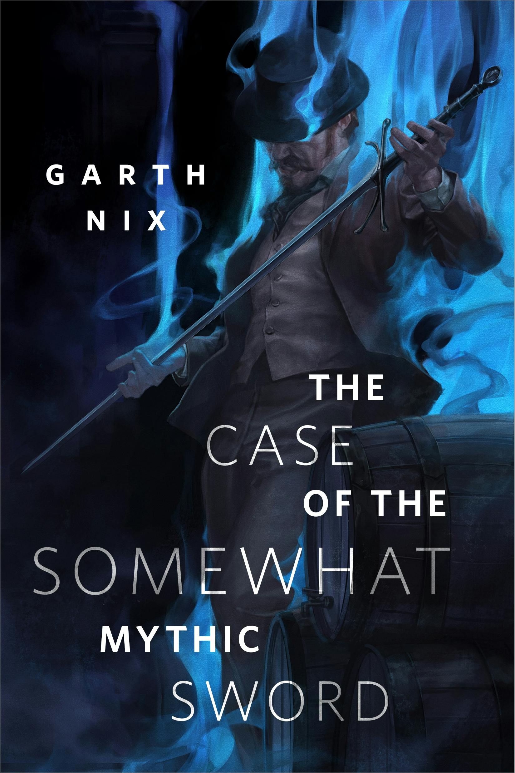 Cover for the book titled as: The Case of the Somewhat Mythic Sword