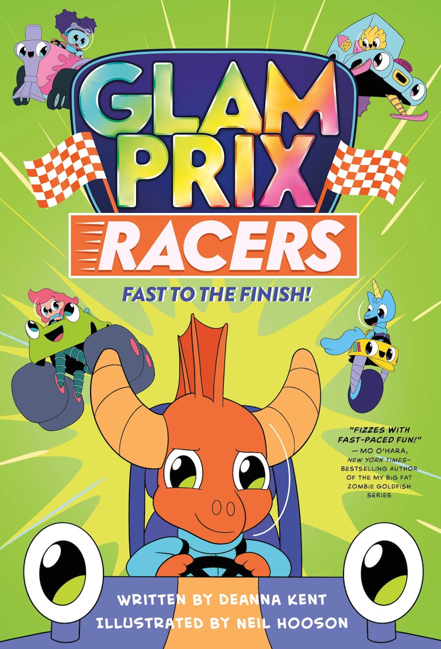 Glam Prix Racers: Fast to the Finish! Cover Image