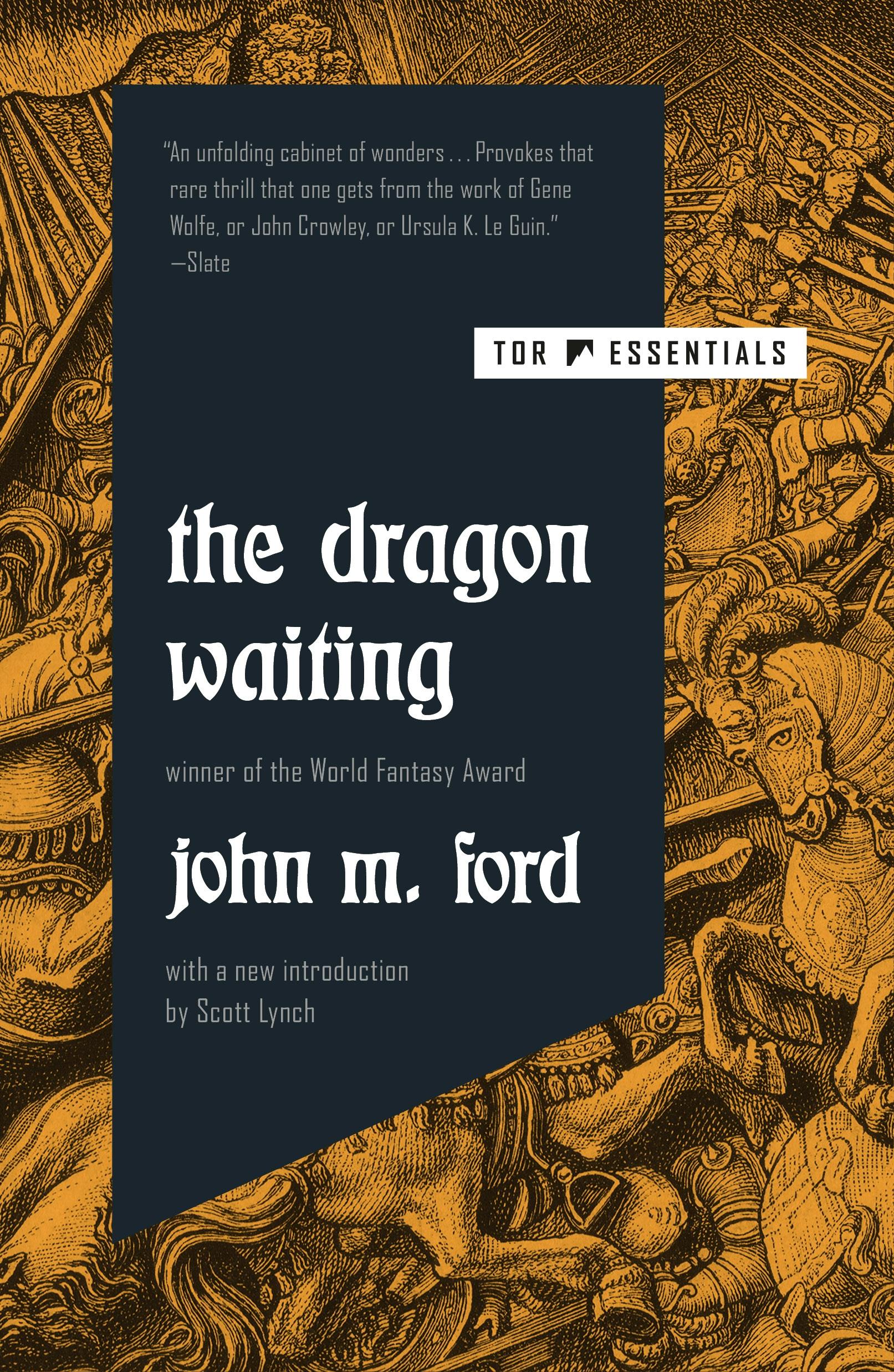Cover for the book titled as: The Dragon Waiting
