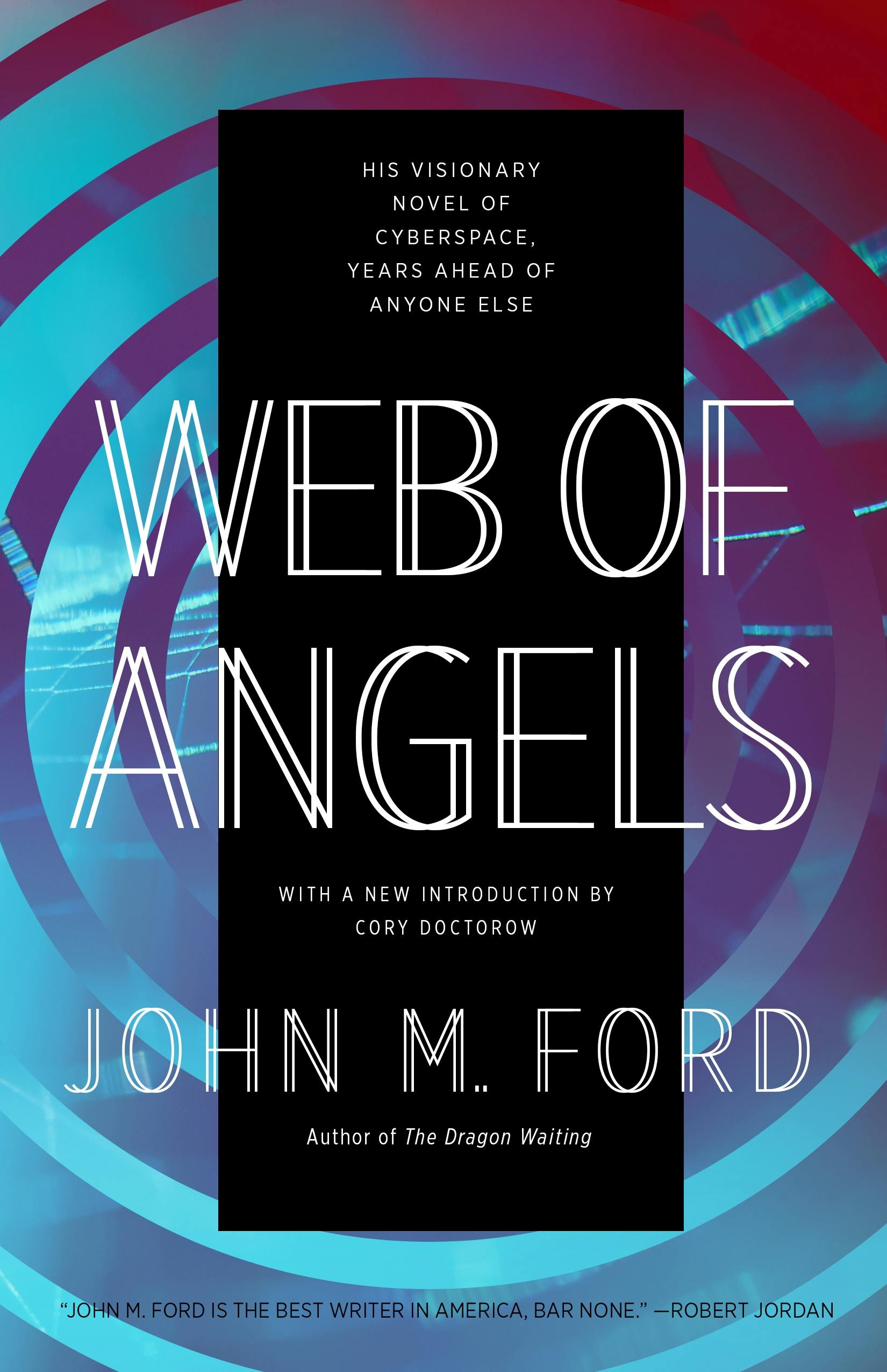 Cover for the book titled as: Web of Angels
