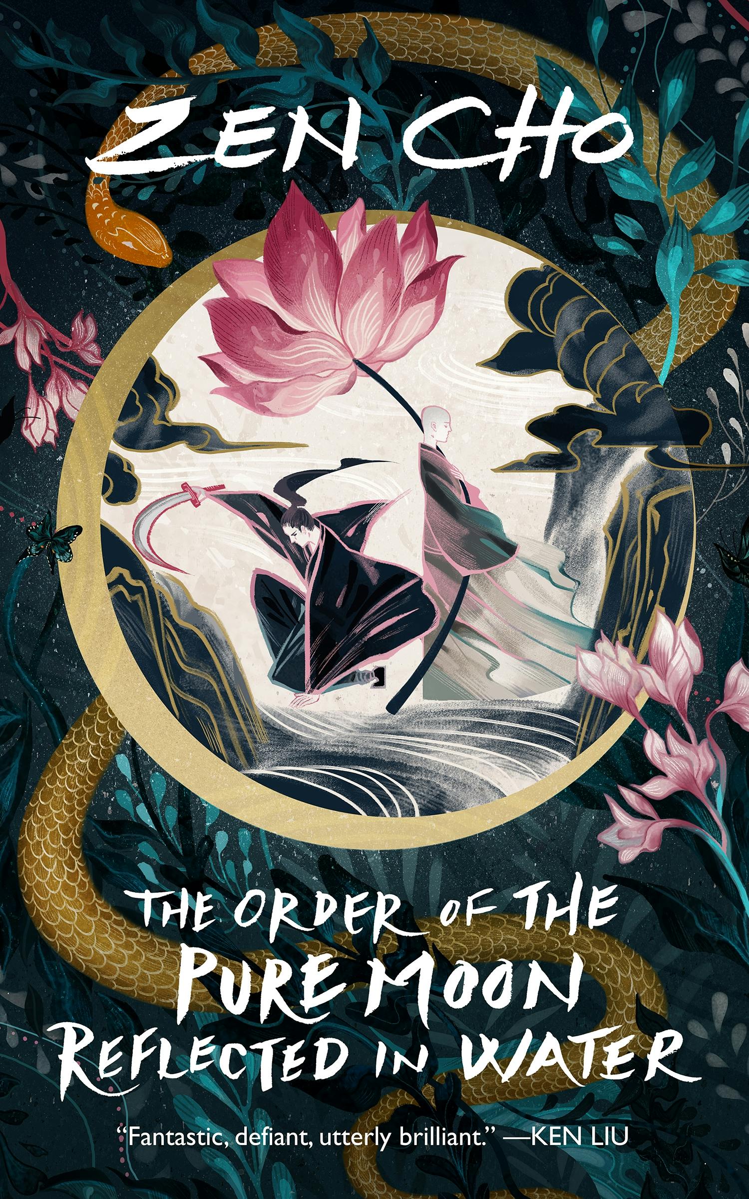 Cover for the book titled as: The Order of the Pure Moon Reflected in Water